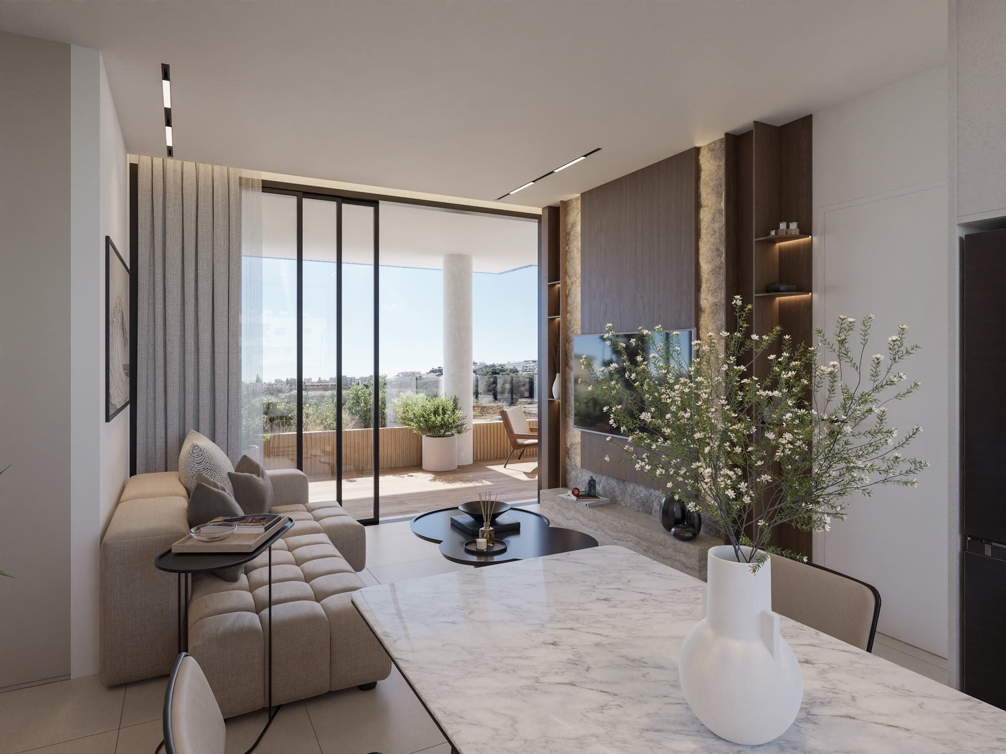 NOVA — апартаменты с 1–2 спальнями на продажу в Пафосе, Кипр