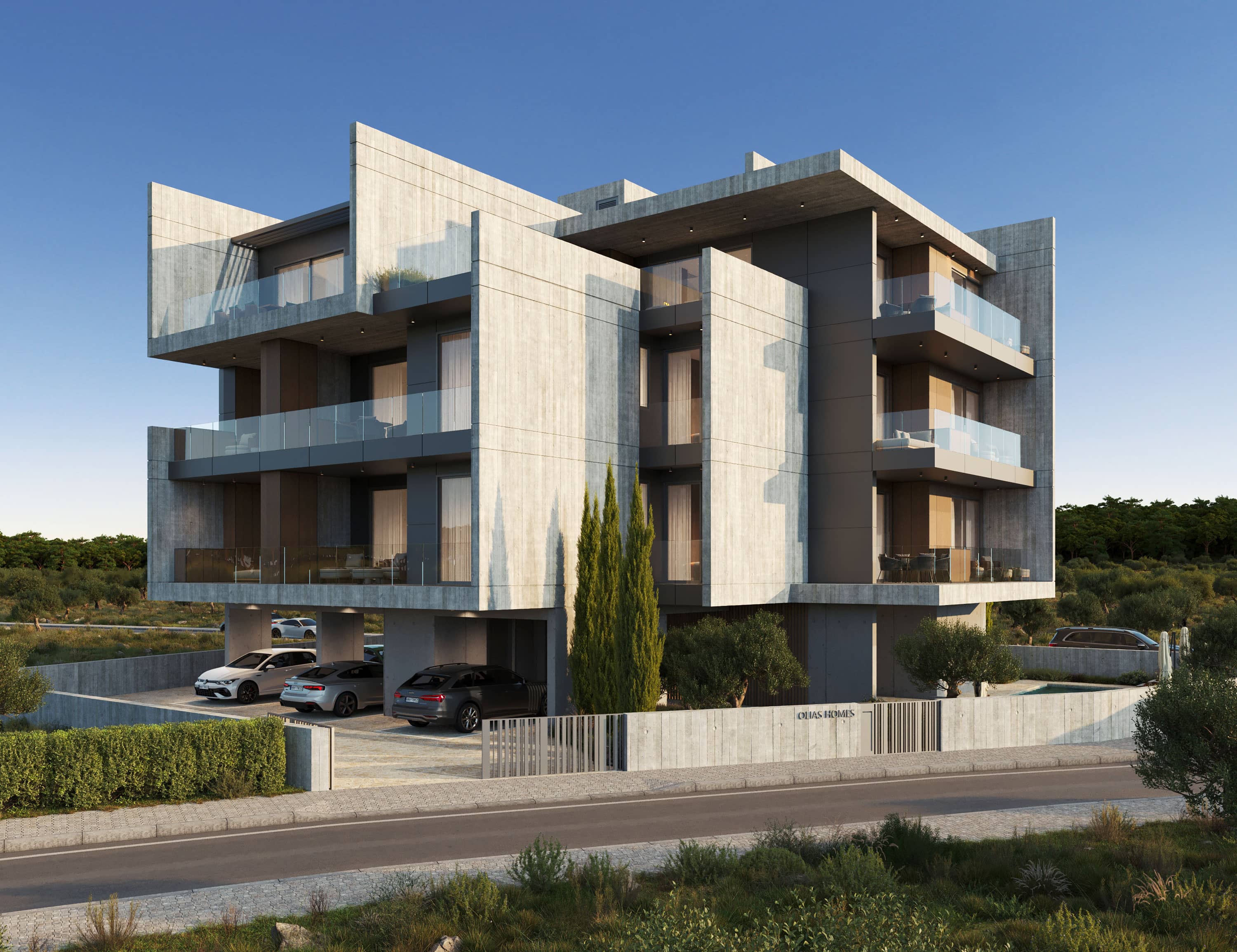 Luksusowe apartamenty 2-pokojowe w Pafos, Cypr