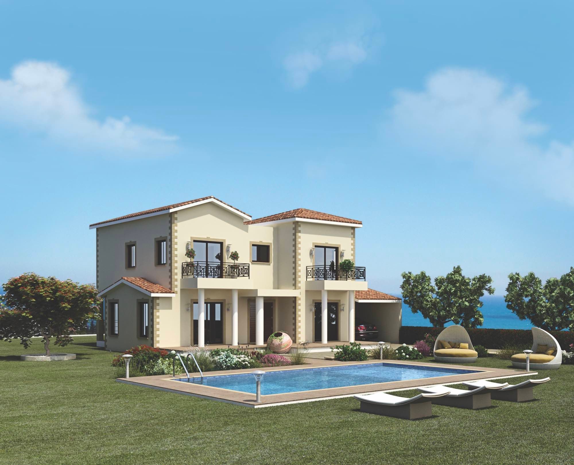 Купить элитные виллы Royal Residences в Venus Rock, Пафос