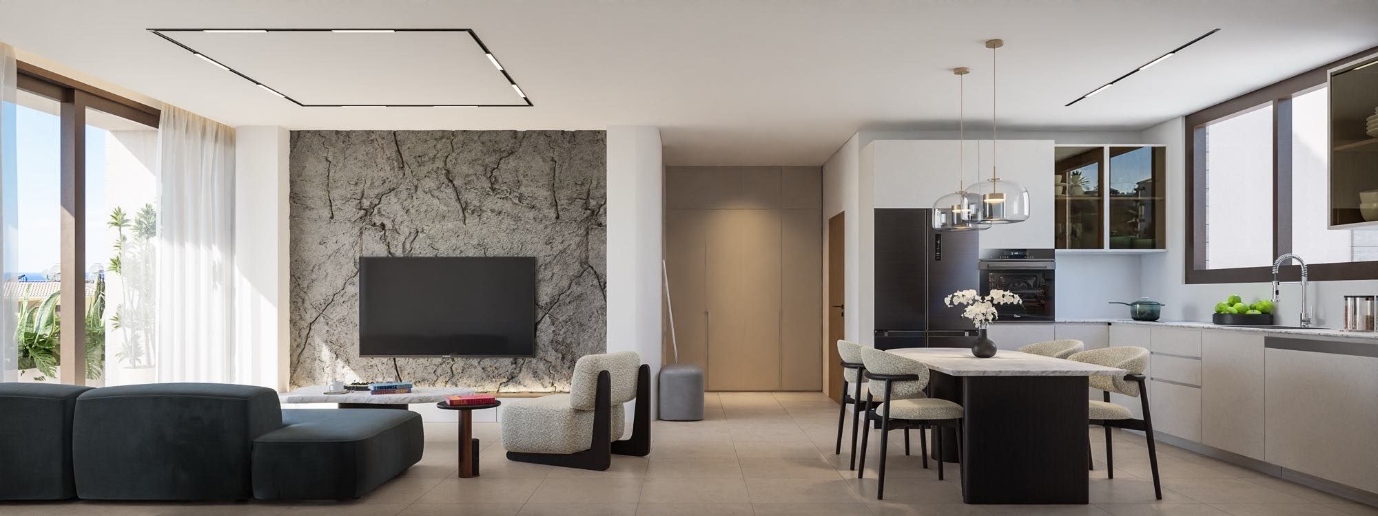 NOVA — апартаменты с 1–2 спальнями на продажу в Пафосе, Кипр