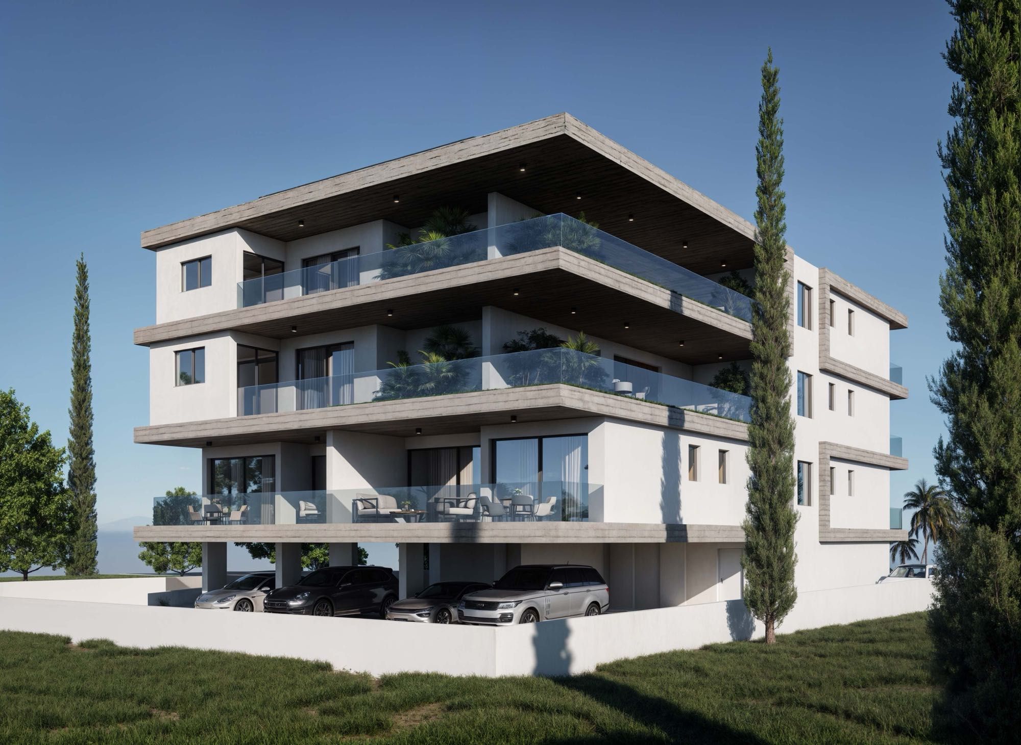 Apartamenty Horizon 1–3 sypialnie na sprzedaż w Pafos, Cypr