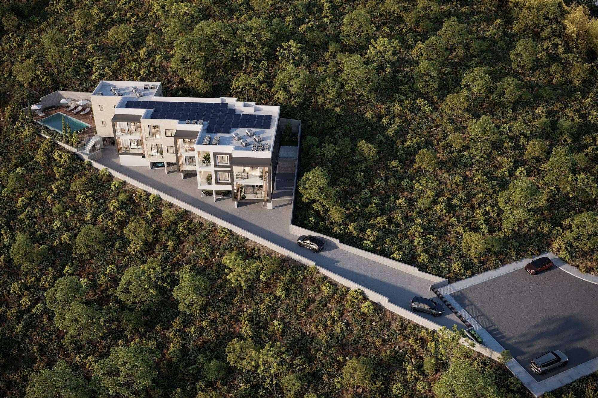 Konia Aura Wohnungen in Paphos – 1-3 Zi. mit Meerblick