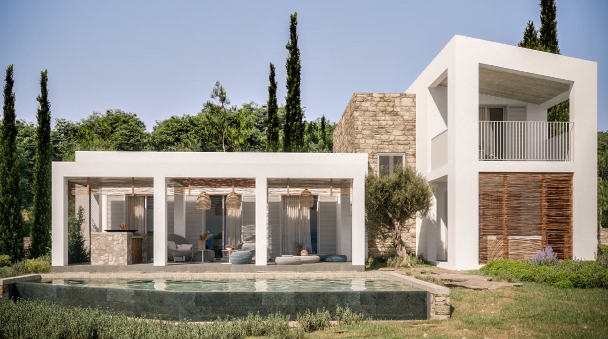 Luksusowe wille Beachside 2–3 sypialnie na sprzedaż w Pafos, Cypr