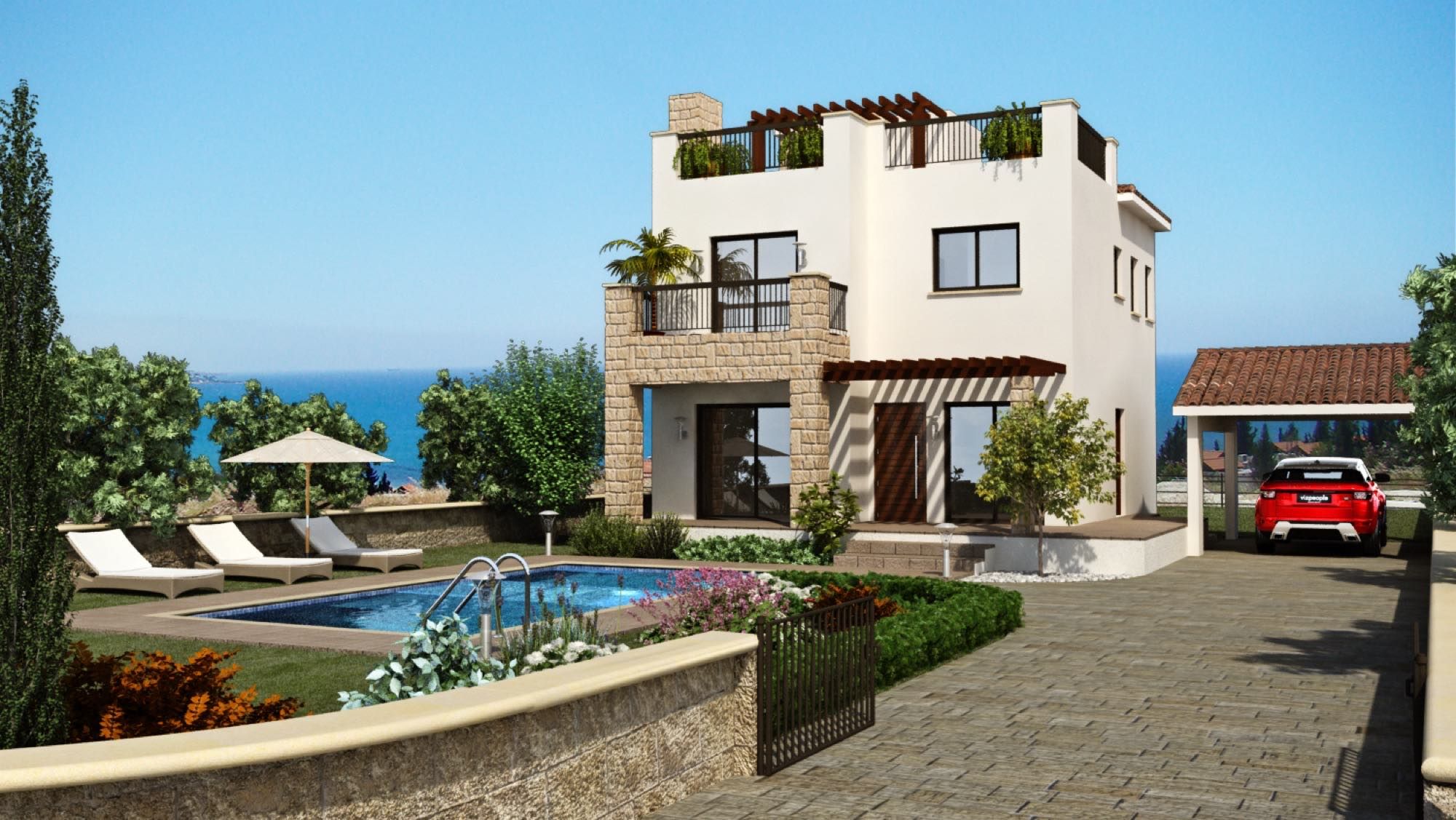 Luksusowe wille Premier Residences na sprzedaż w Venus Rock, Cypr