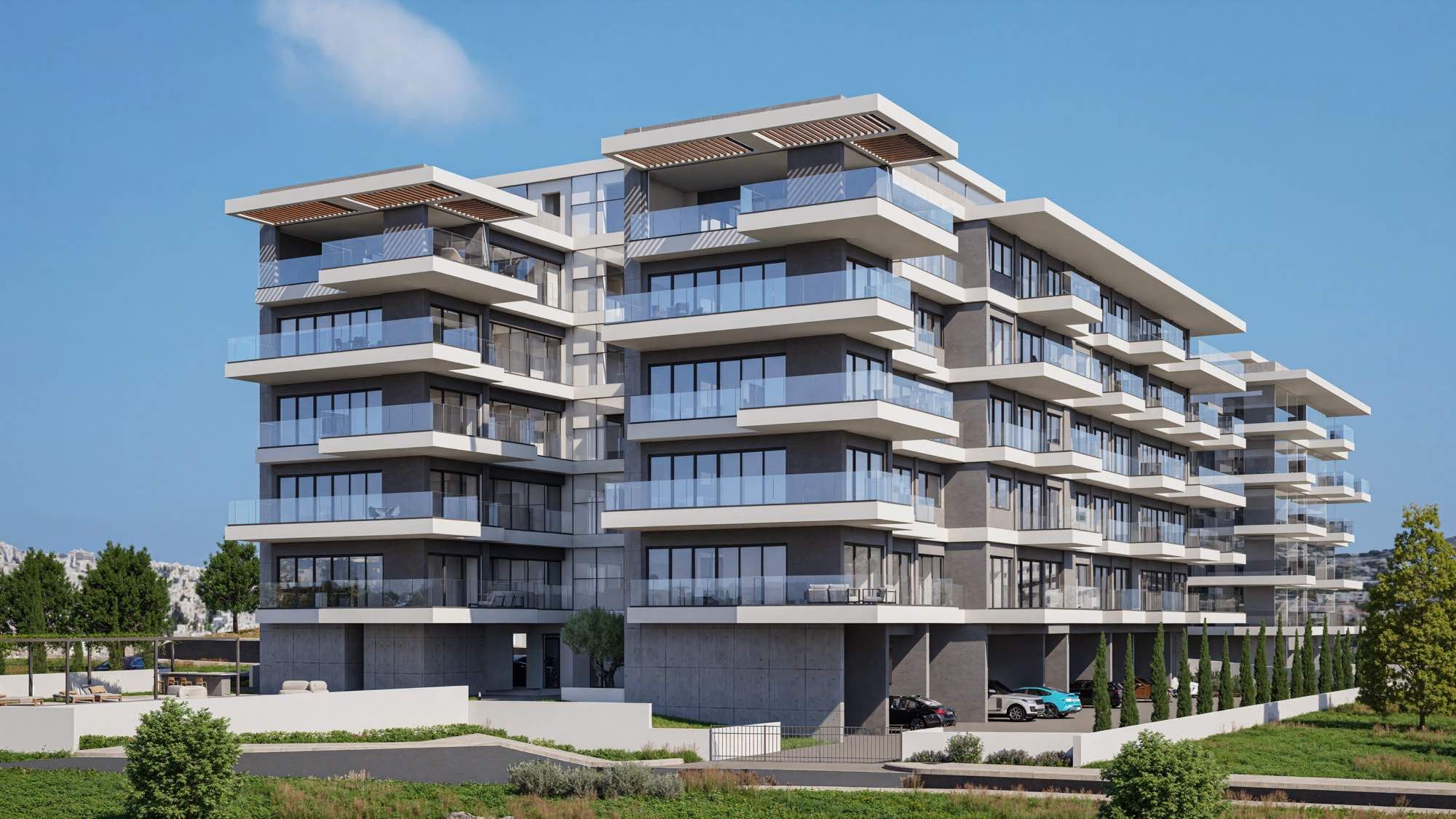 2–3 pokojowe apartamenty Galaxy Residences na sprzedaż w Pafos, Cypr