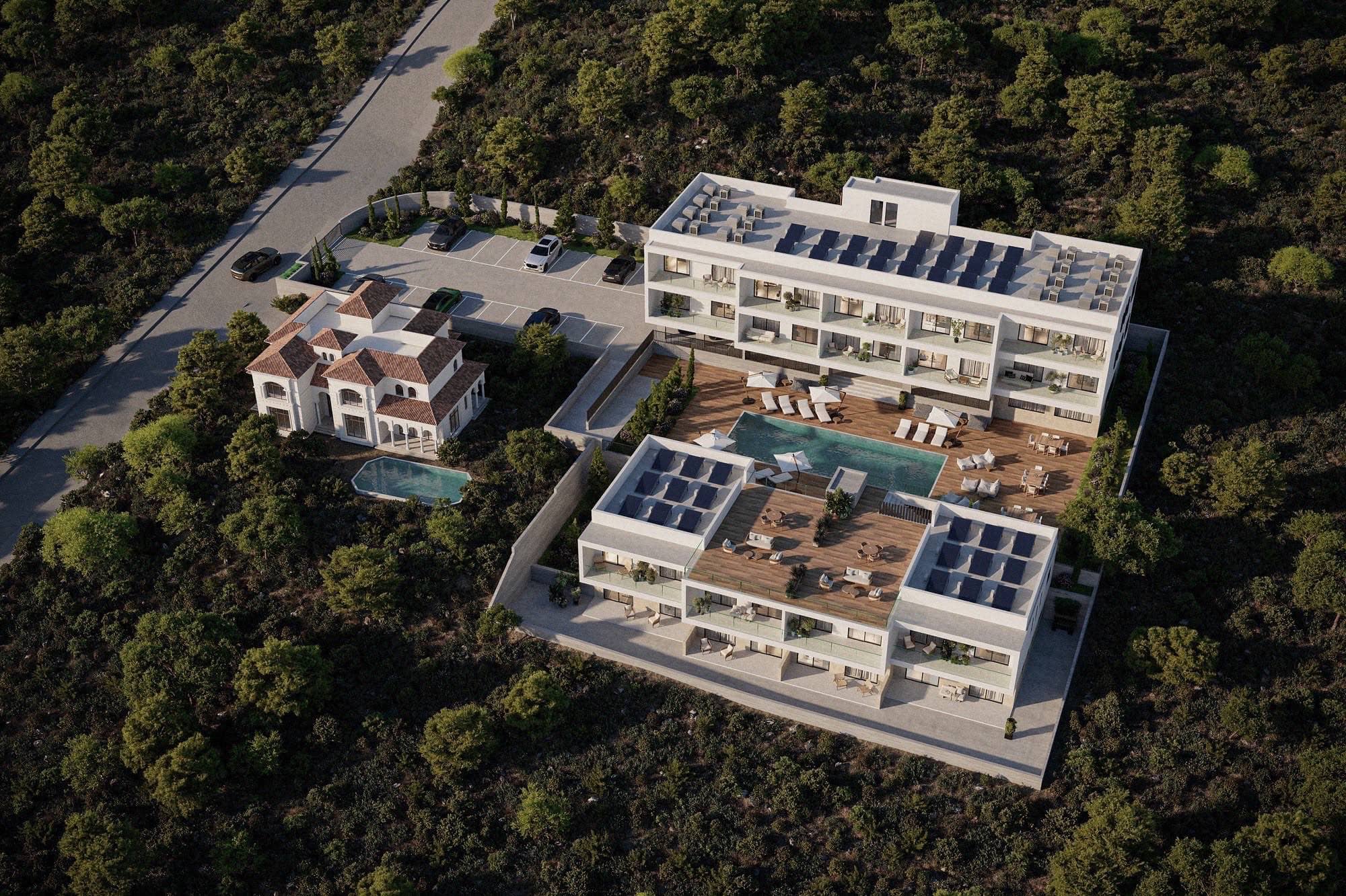 Eniko Mare Wohnungen in Paphos – 1-2 Zi. mit Meerblick