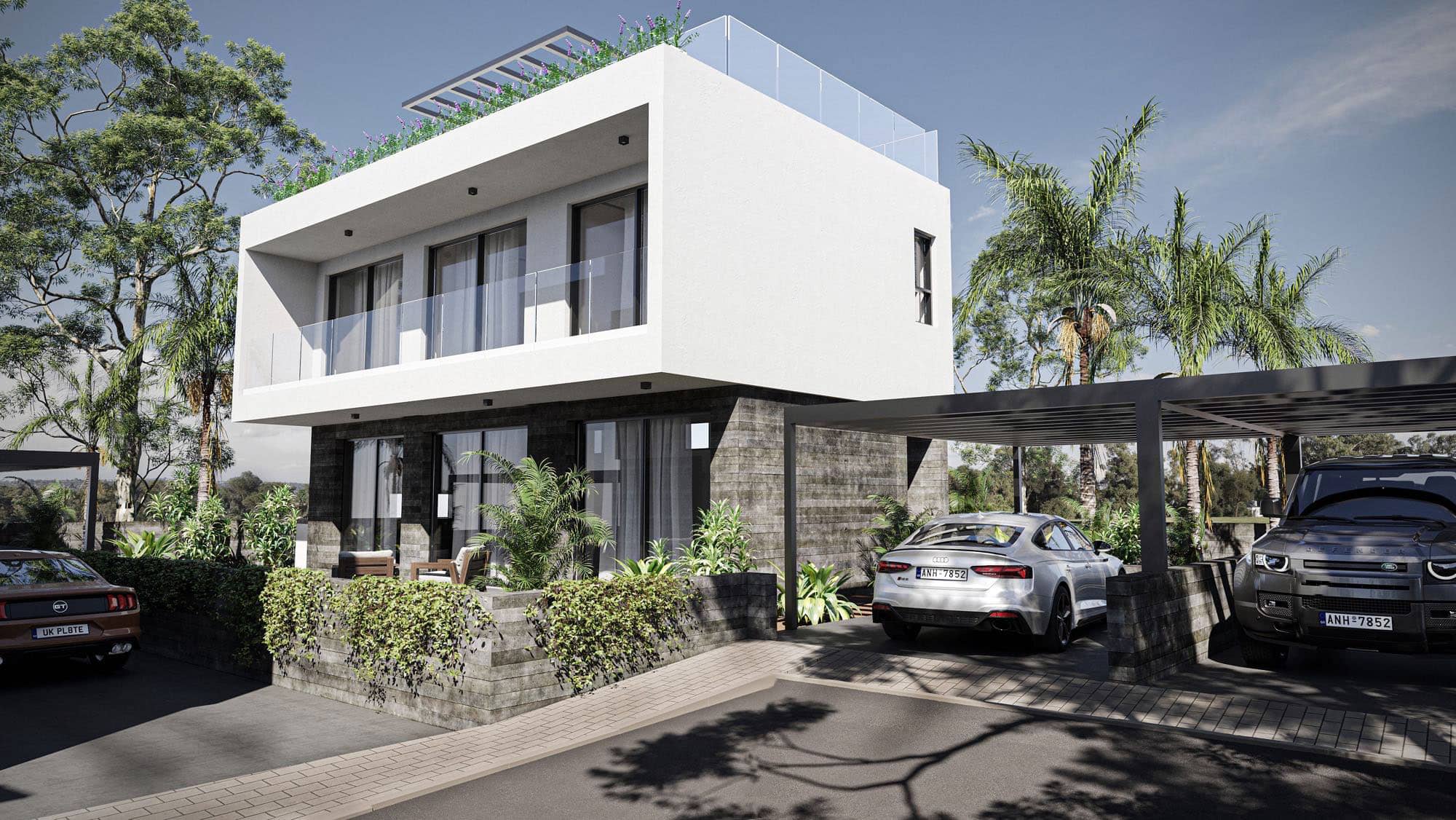 Современная вилла Amber Homes в Пафосе, Кипр