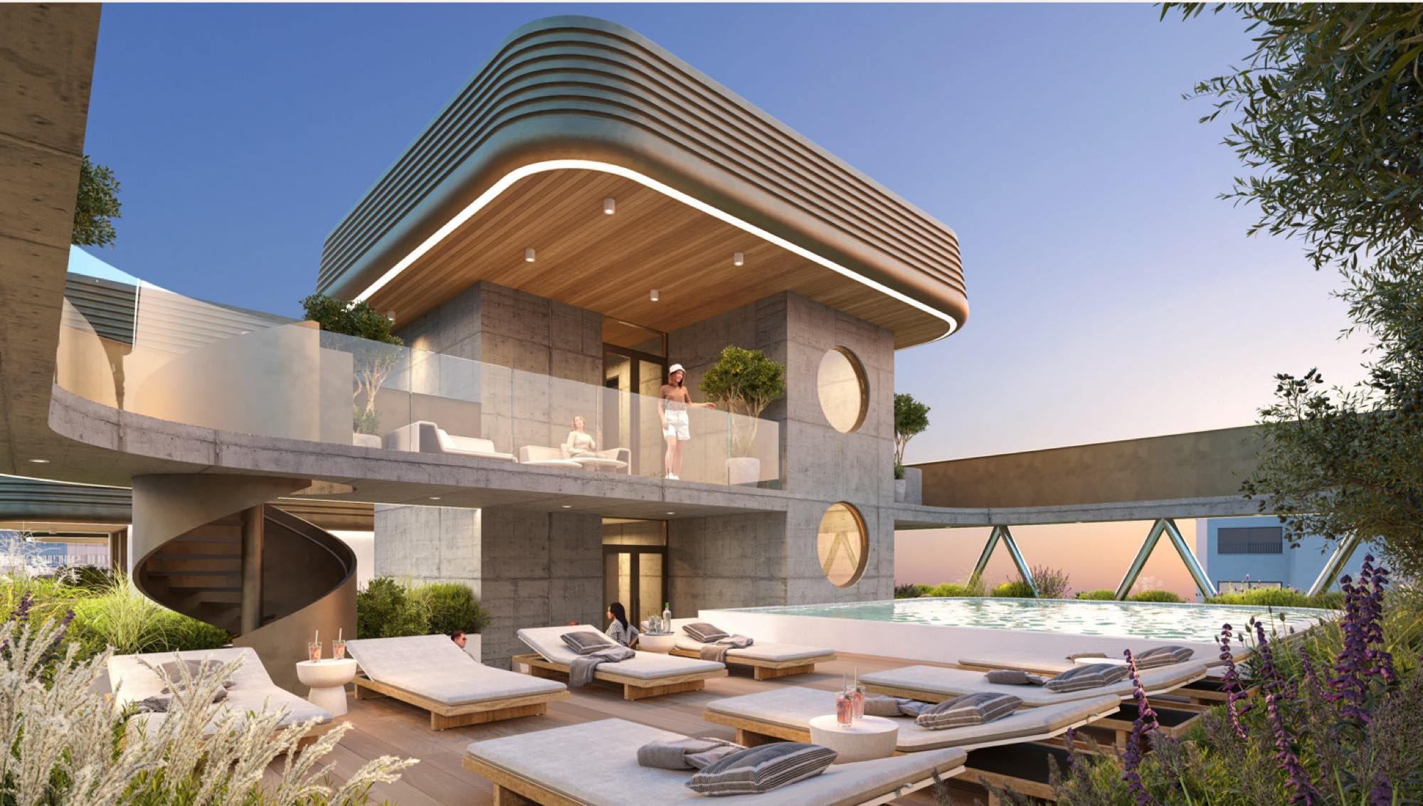 Architectural landmark in central Paphos – Infinity Project