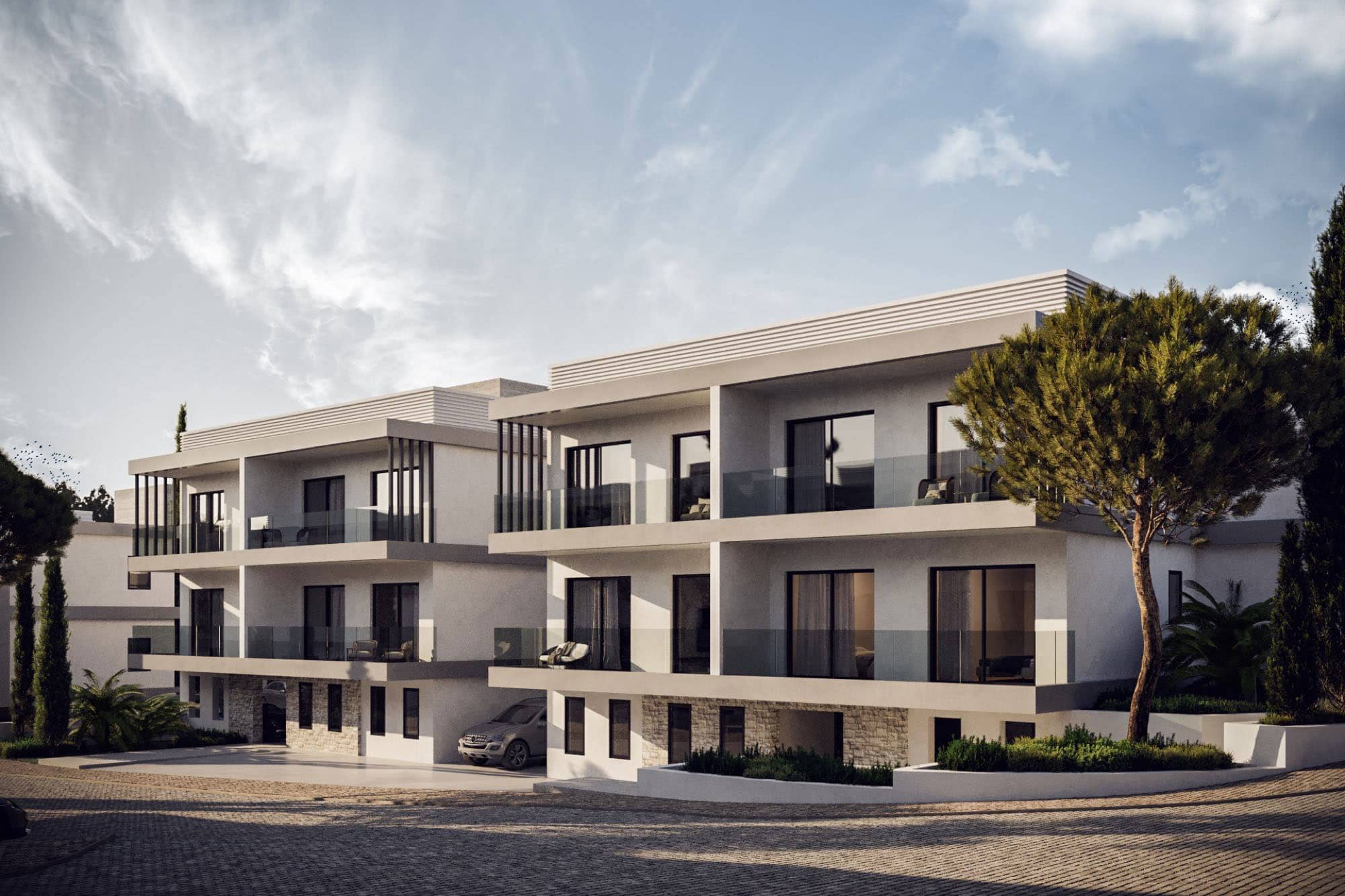 Modern retirement apartment at Cypress Park, Paphos