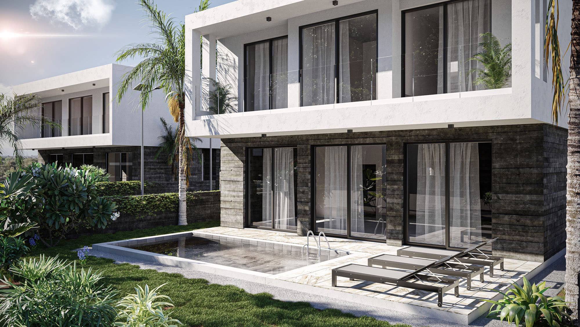 Современная вилла Amber Homes в Пафосе, Кипр