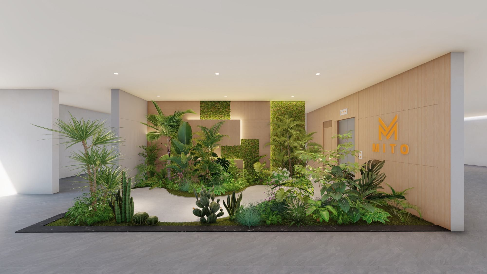 Modern residential complex near the beach in Paphos