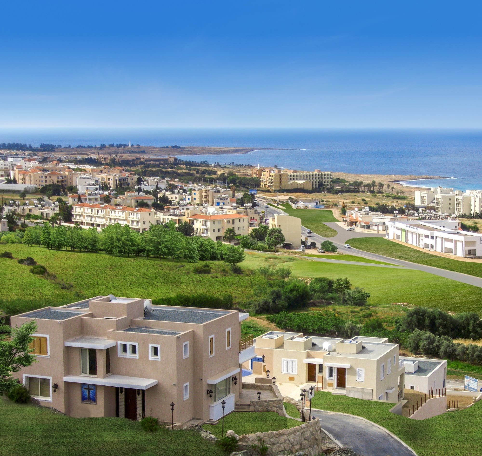 Купить Виллу у Моря в Пафосе – Belvedere Villas Кипр