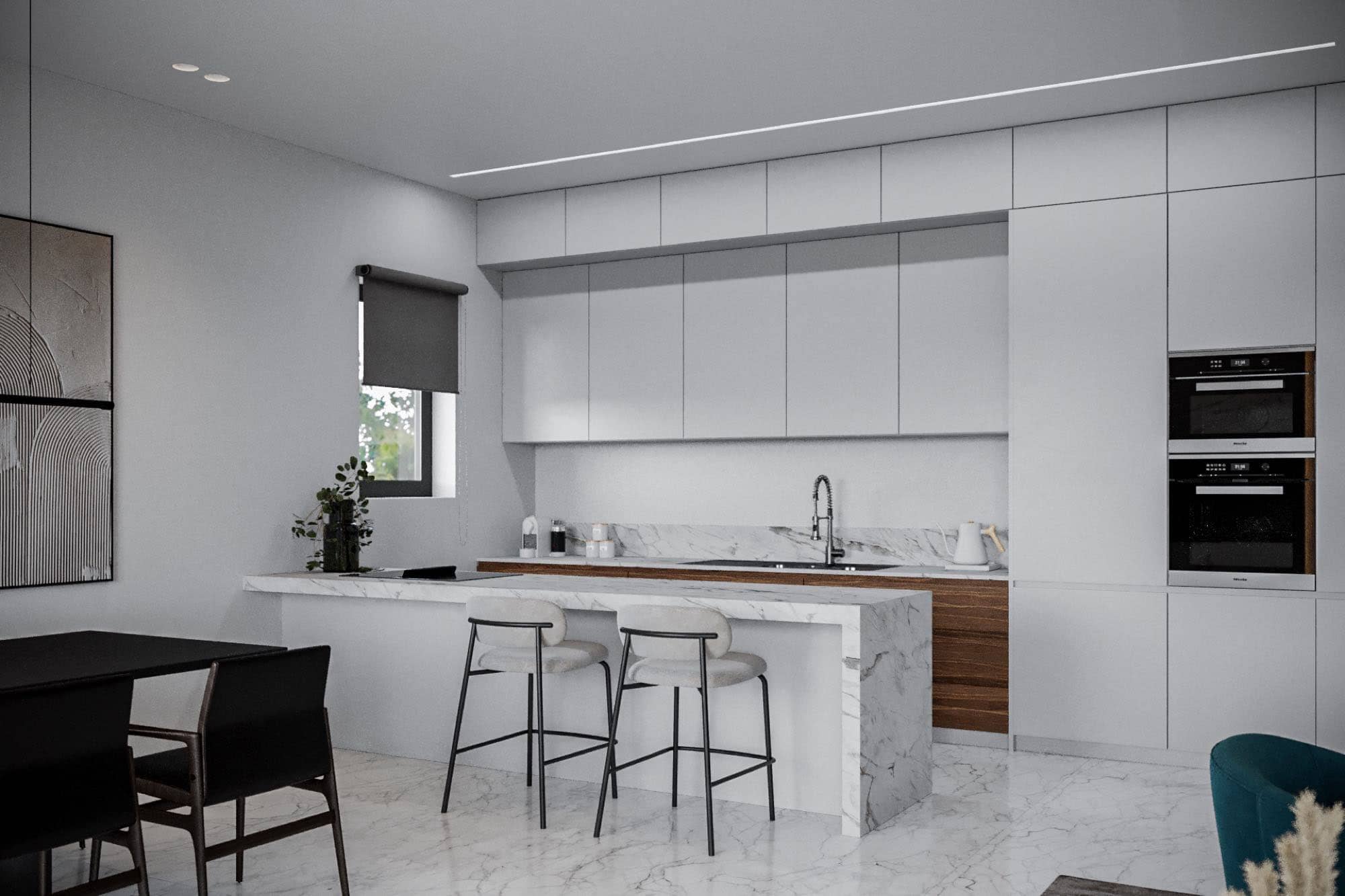 Modern retirement apartment at Cypress Park, Paphos