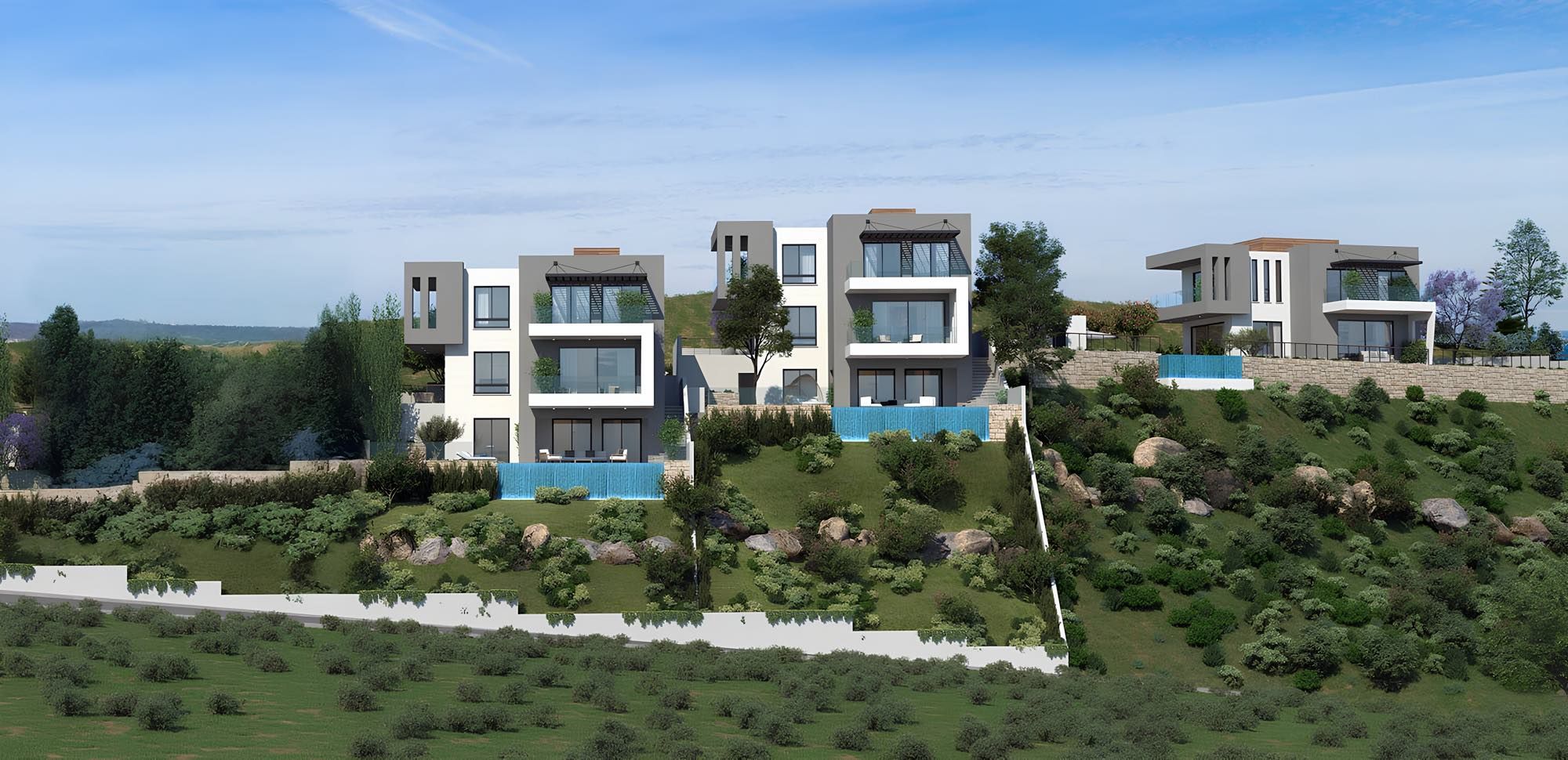 Luxusvillen in Paphos kaufen | Lofos Heights Zypern