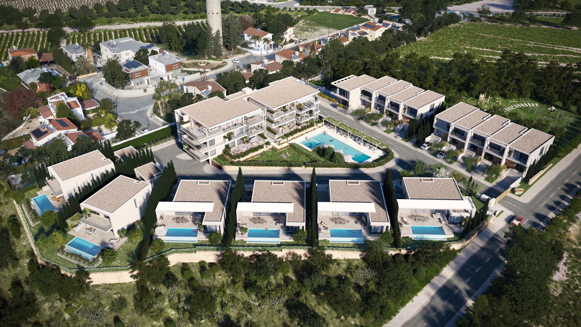 Buy Eco Villas in Paphos – Trees Villas Cyprus