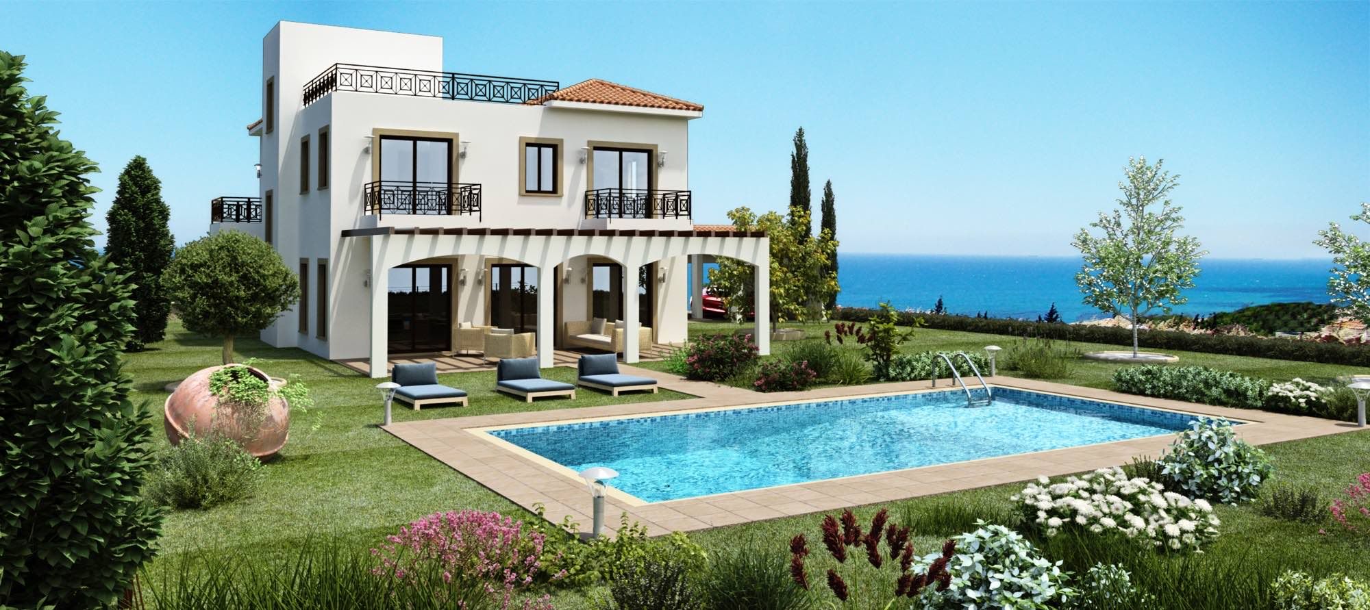 Luxury 3–5 Bedroom Royal Residences Villas for Sale in Venus Rock, Cyprus