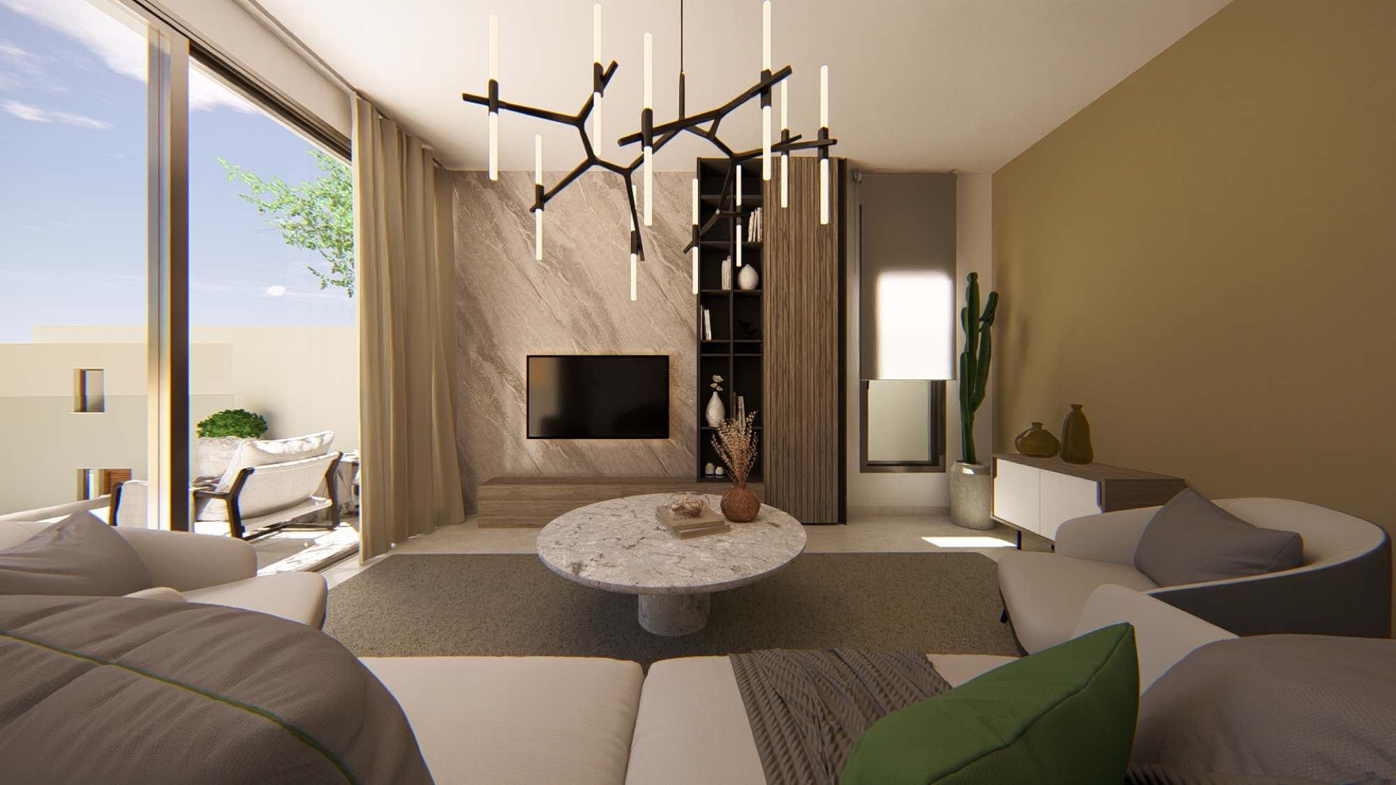 Купить 2–3-спальные виллы Meteora Residences в Пафосе, Кипр