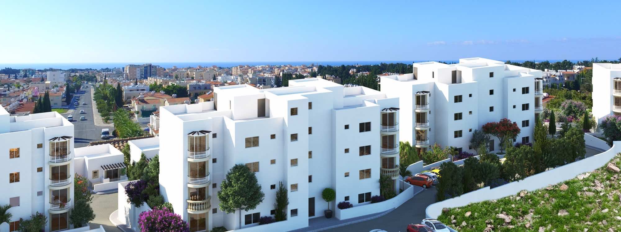 2–4 pokojowe apartamenty Pearl Park na sprzedaż w Pafos, Cypr