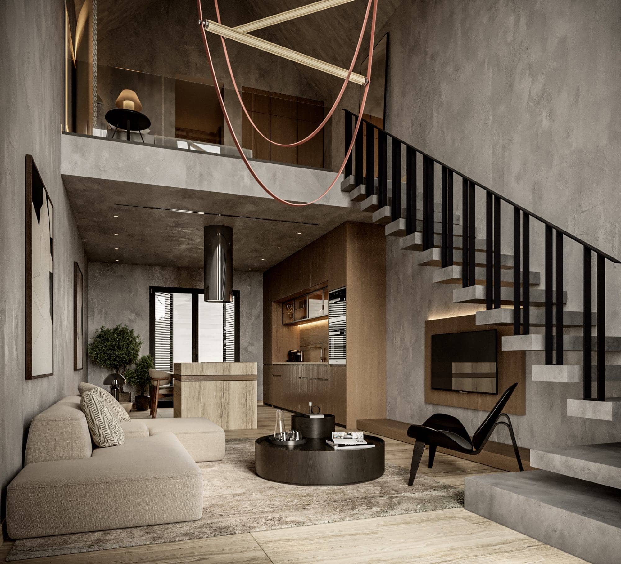Купить элитный таунхаус на Кипре в Пафосе - Atrium
