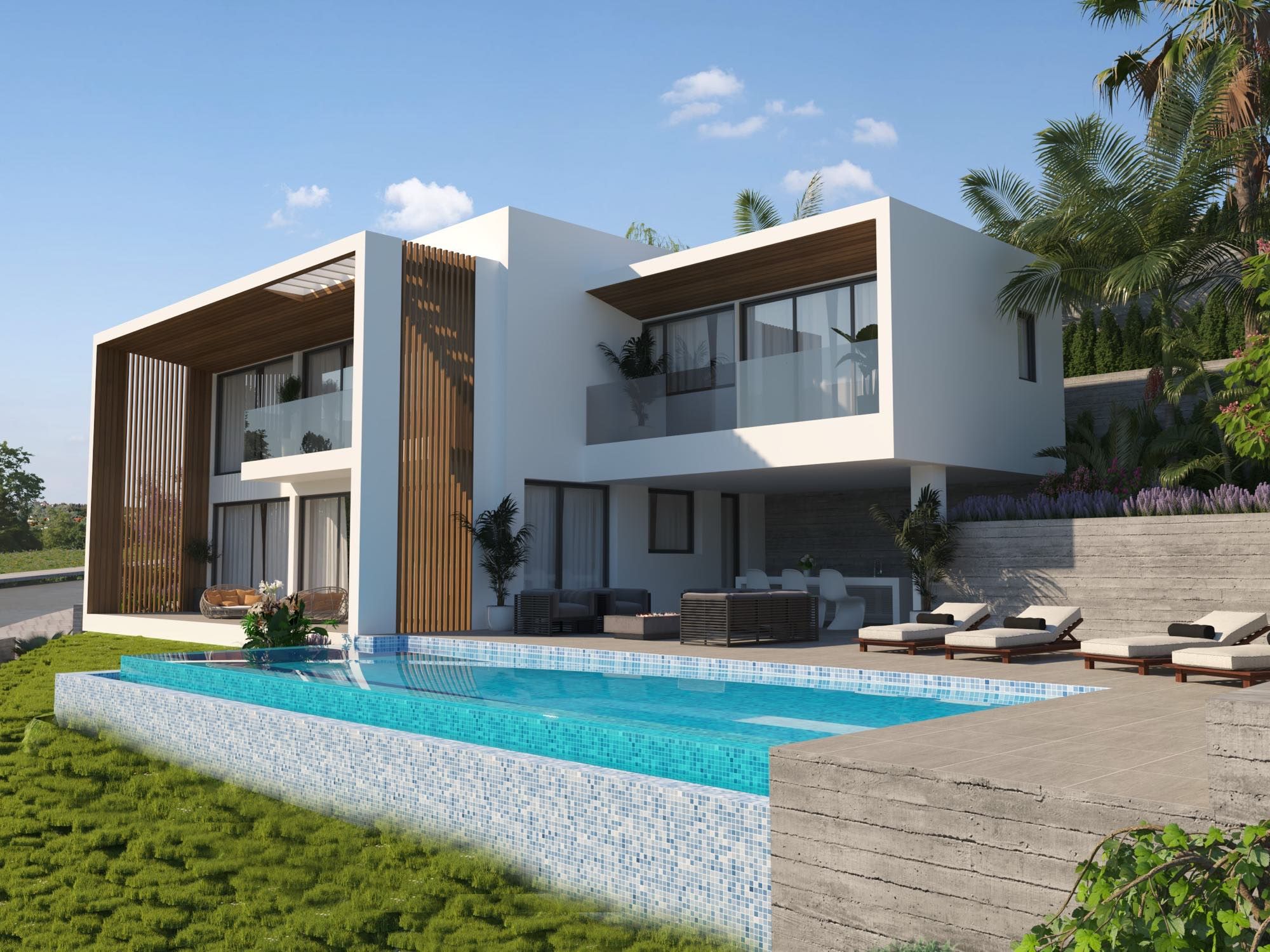 Luxury 5 Bedroom Tsada Panorama Superior Villa for Sale in Paphos, Cyprus