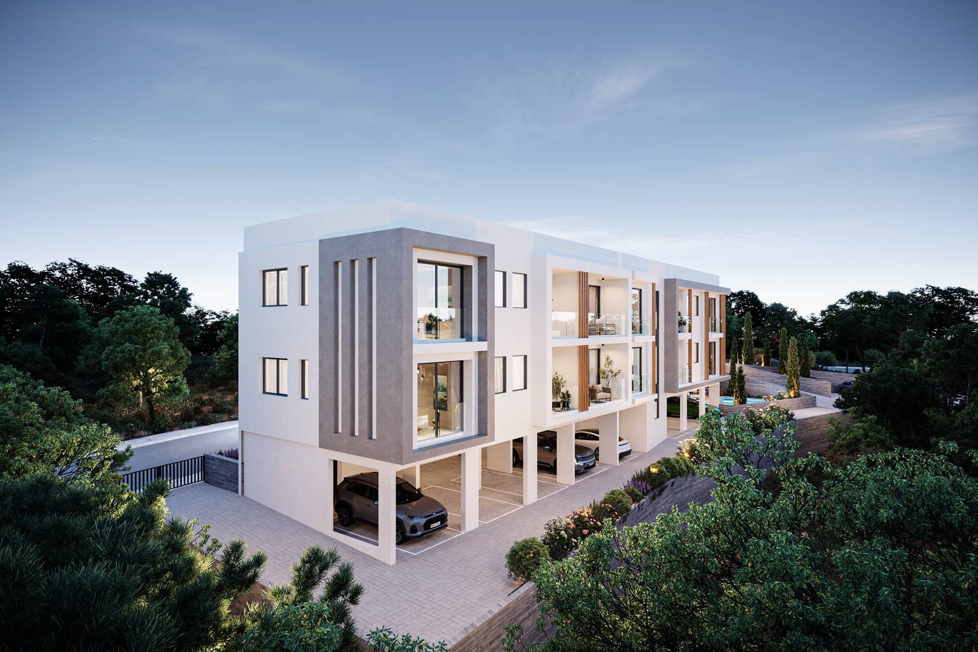 Cirvis Wohnungen in Paphos – 1-2 Zi. zum Kauf