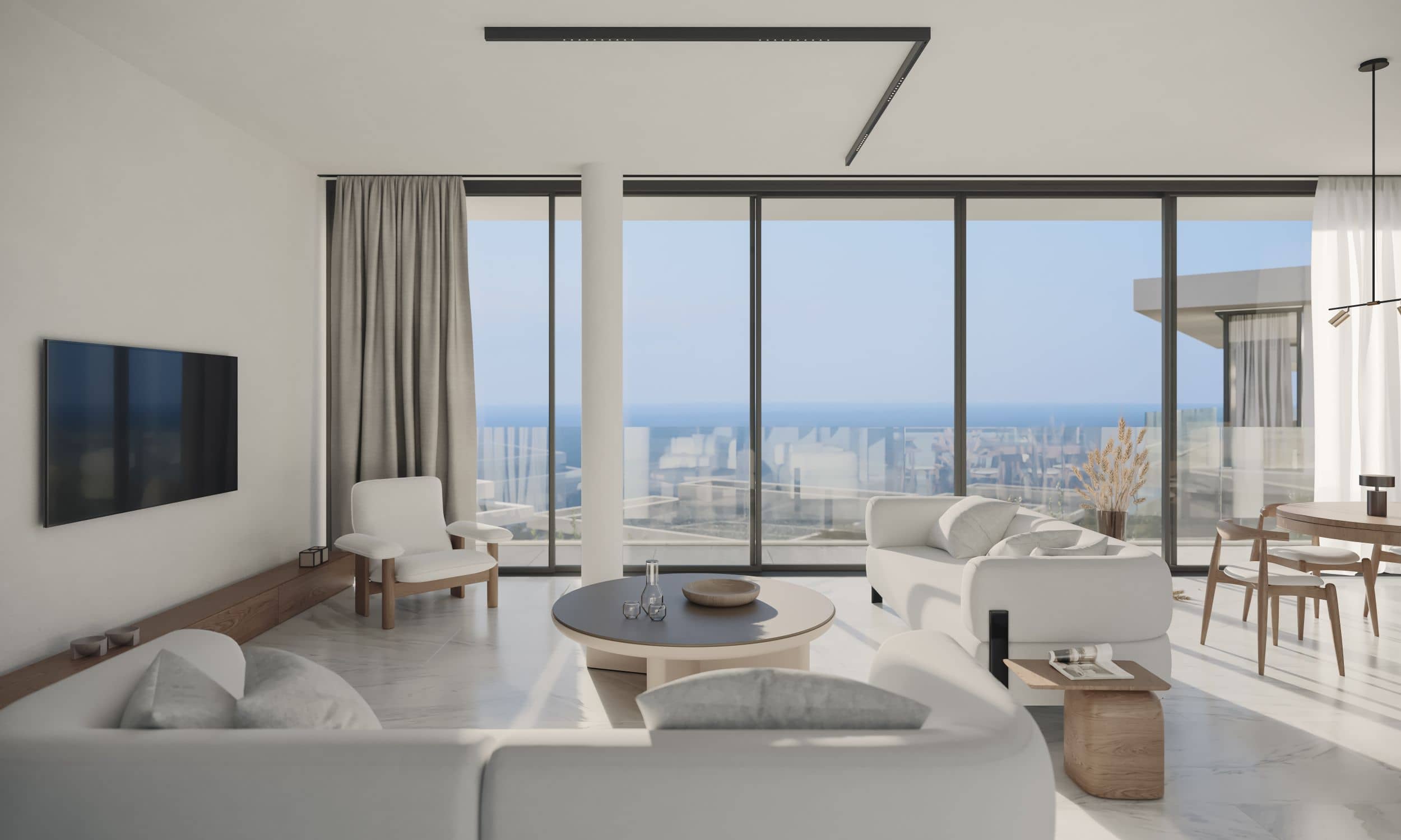 Luxury villas in Tremithousa, Paphos: Stunning views, pool & elegant design. A perfect blend of nature & sophistication for high-end buyers.