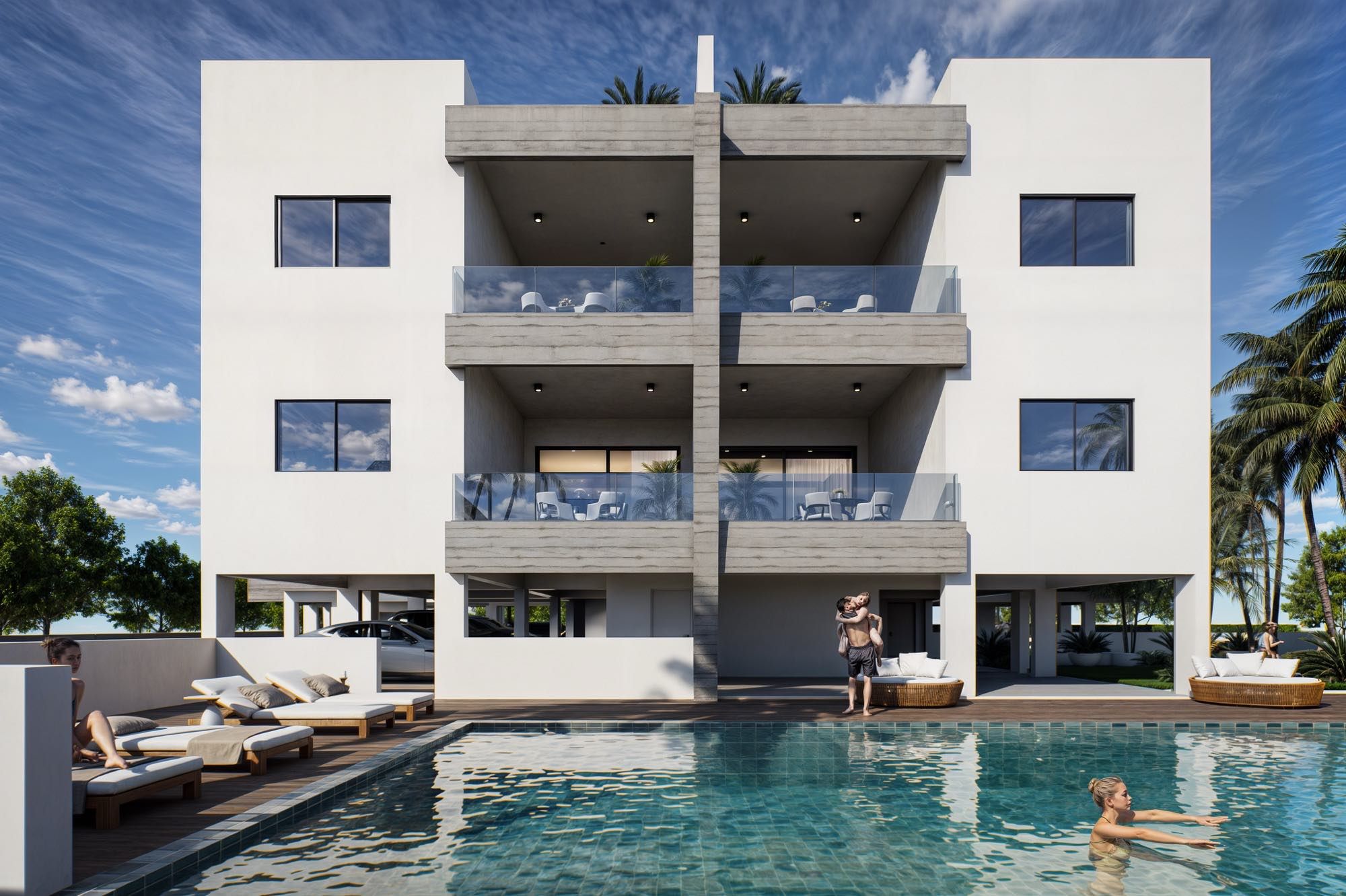 2–3 Zimmer Vista Gardens Apartments zum Verkauf in Paphos, Zypern