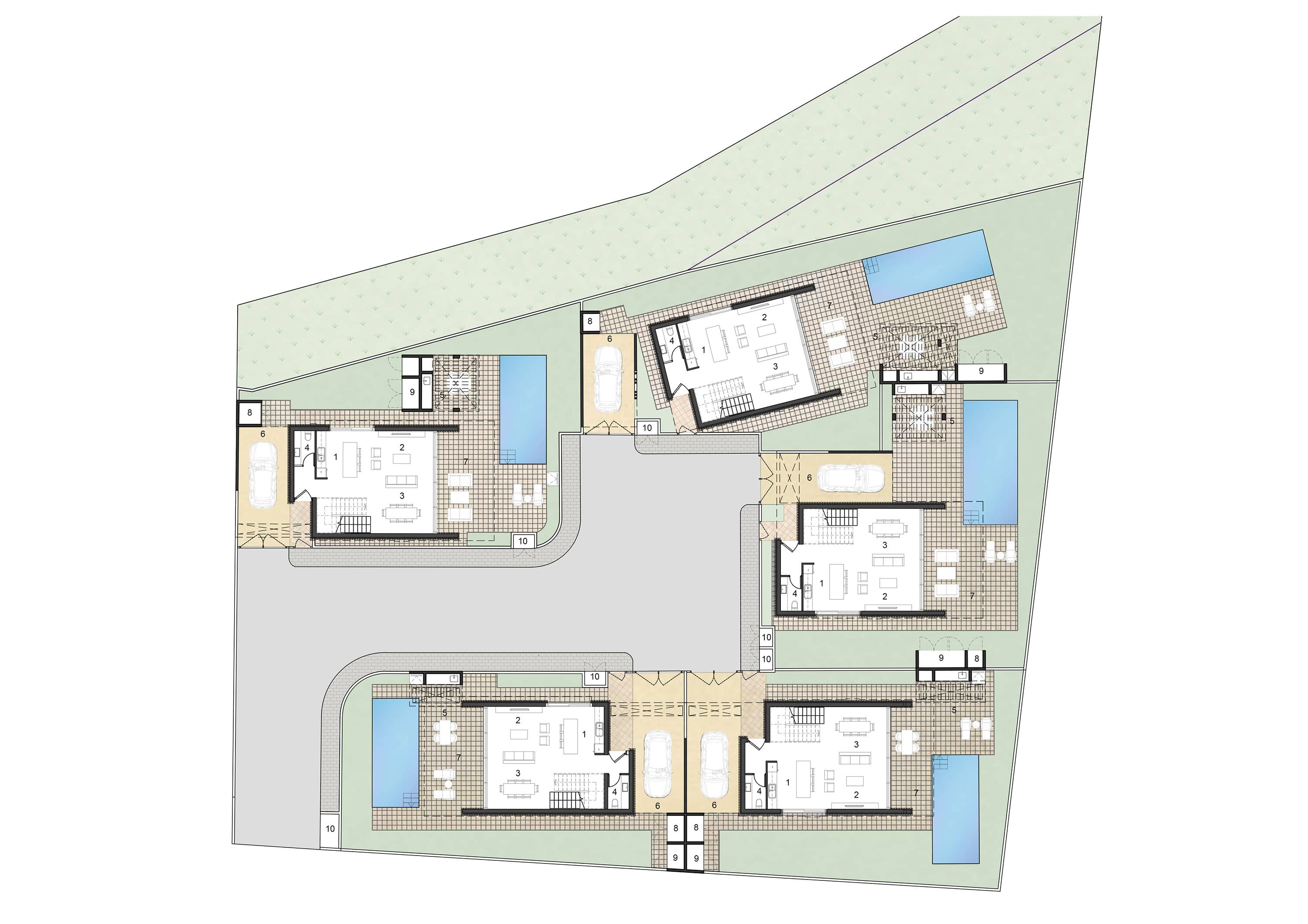Luksusowe 3 sypialnie Neon Homes w Pafos, Cypr