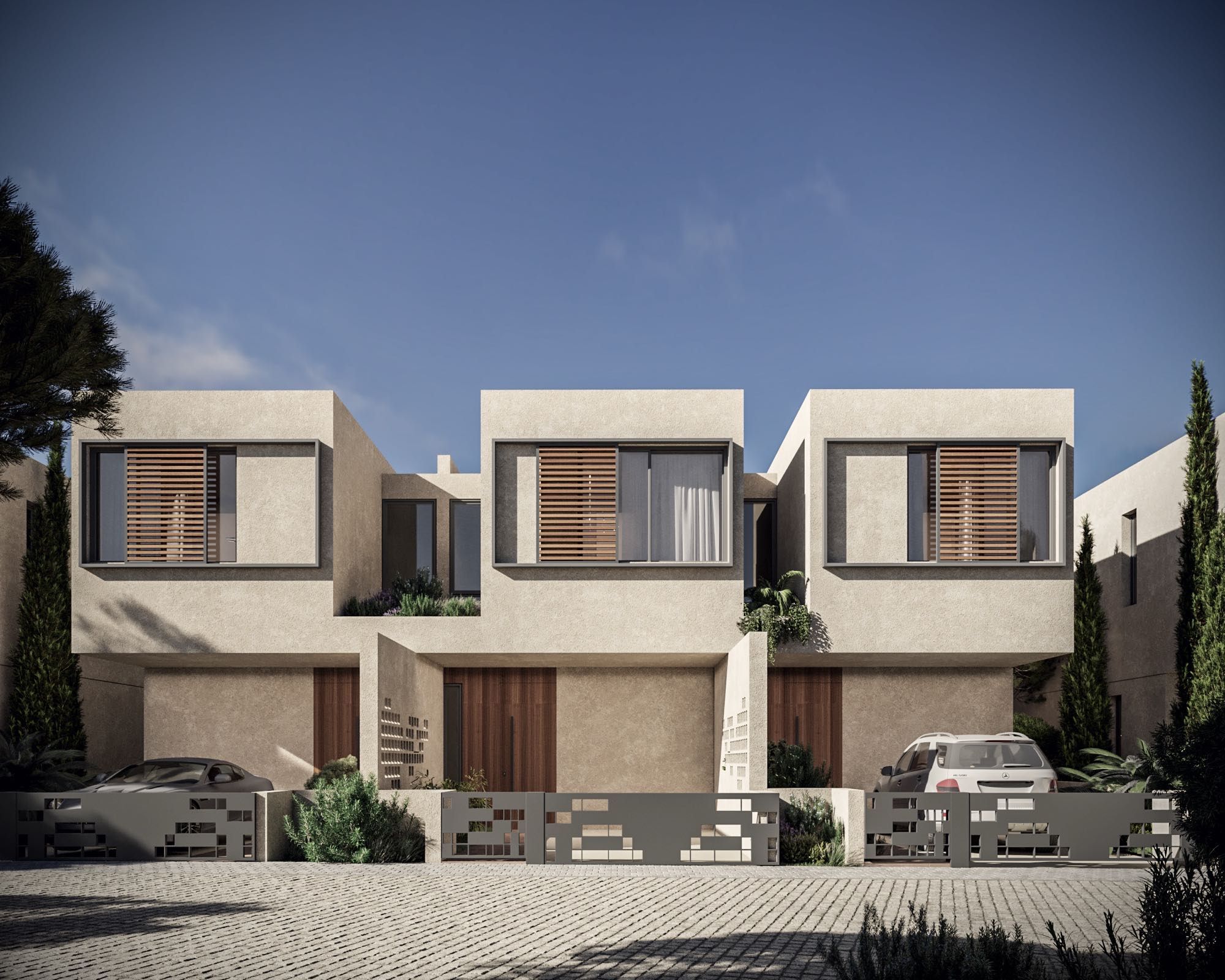 Элитные виллы Konia Green 2–3 спальни на продажу в Пафосе, Кипр