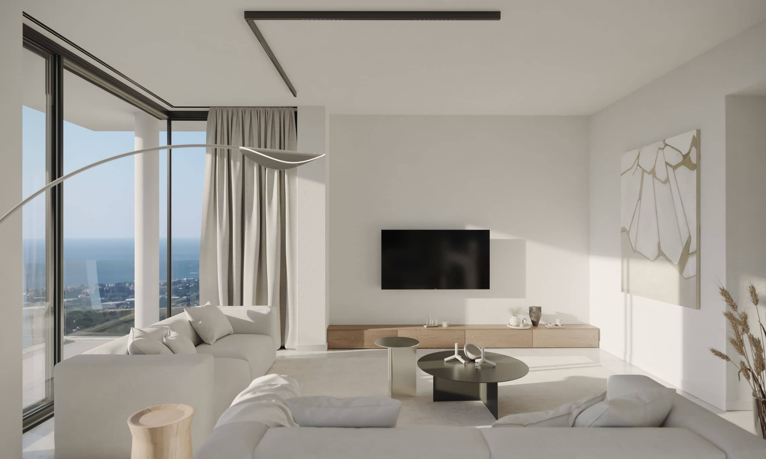 Luxury villas in Tremithousa, Paphos: Stunning views, pool & elegant design. A perfect blend of nature & sophistication for high-end buyers.