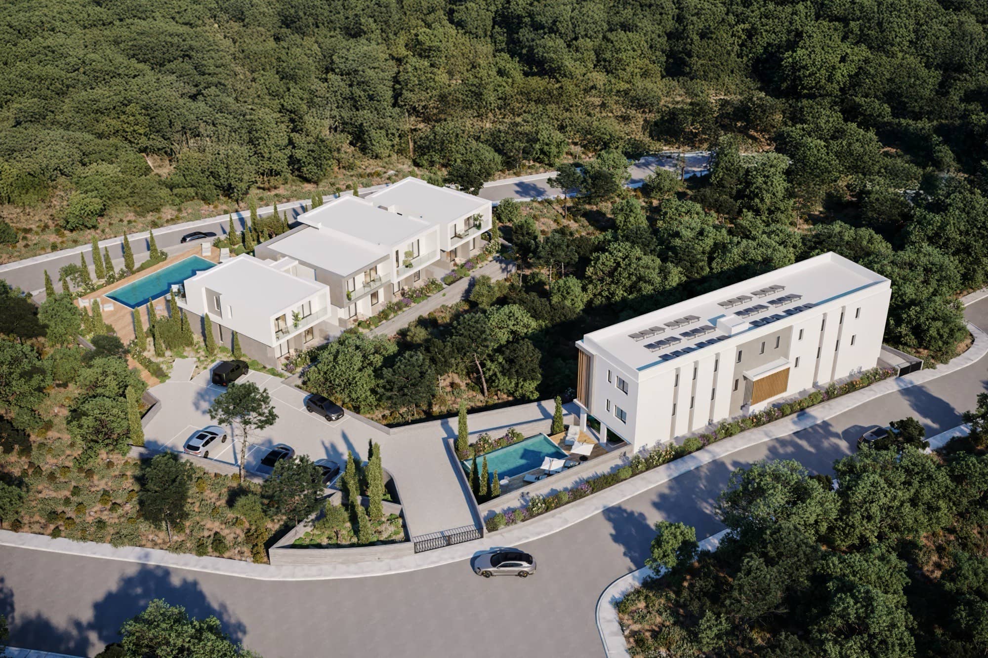 Cirvis Wohnungen in Paphos – 1-2 Zi. zum Kauf