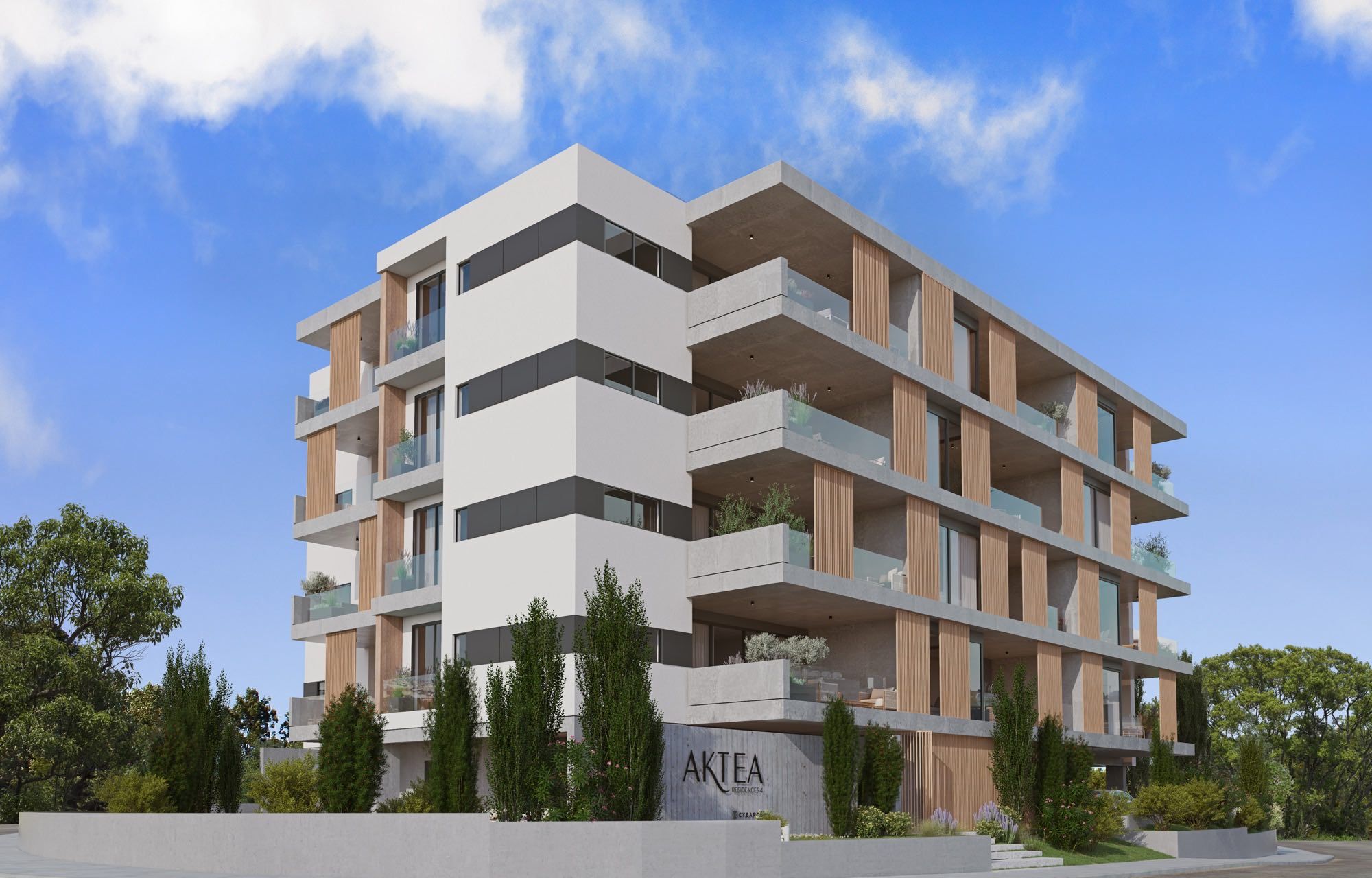 1–2 Bedroom Aktea Residences 4 for Sale in Limassol, Cyprus