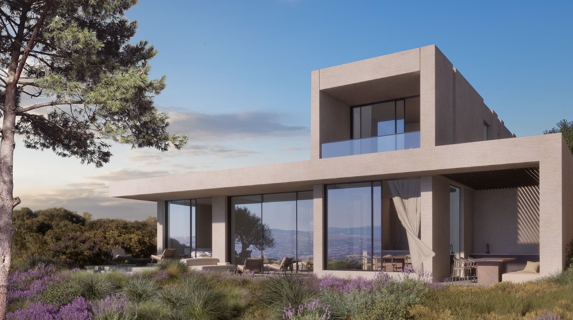 Luxury 3 Bedroom Minthis Lofos Villas for Sale in Paphos, Cyprus