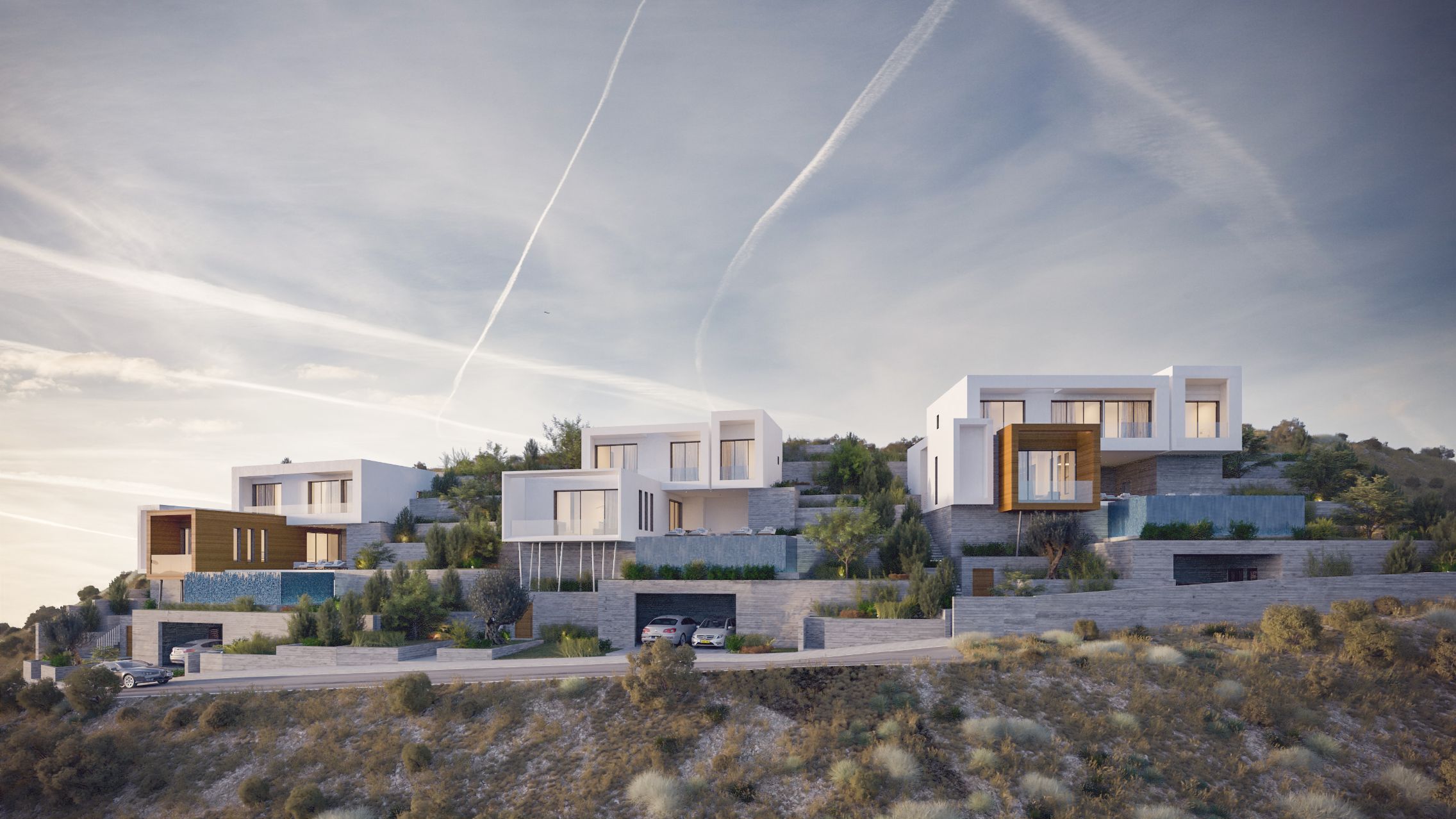 Ouranos Villas Tsada – 3-4 Bed Luxury Villas for Sale