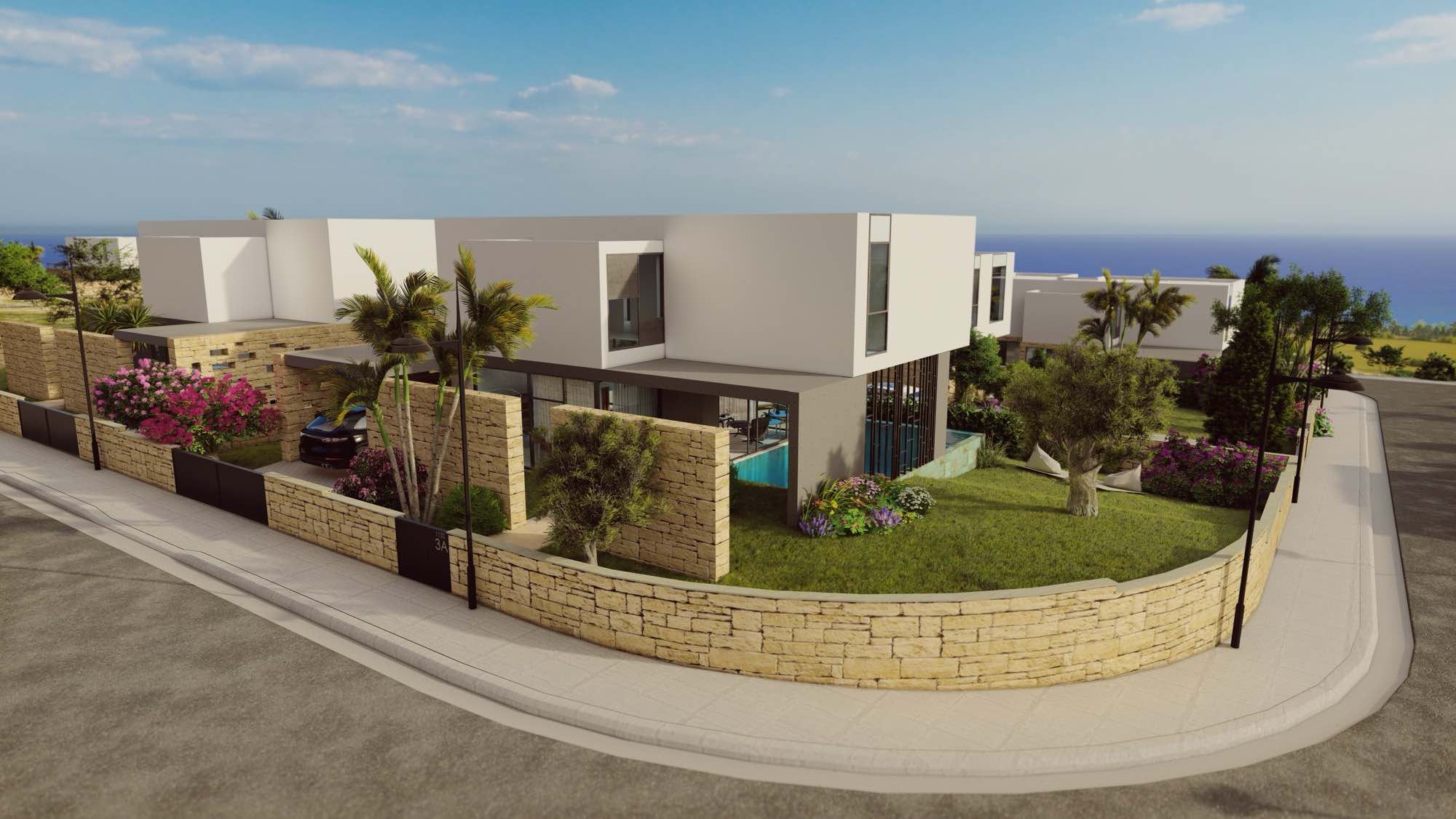 Luxury 3–5 Bedroom Viewpoint Hills Villas for Sale in Peyia, Cyprus