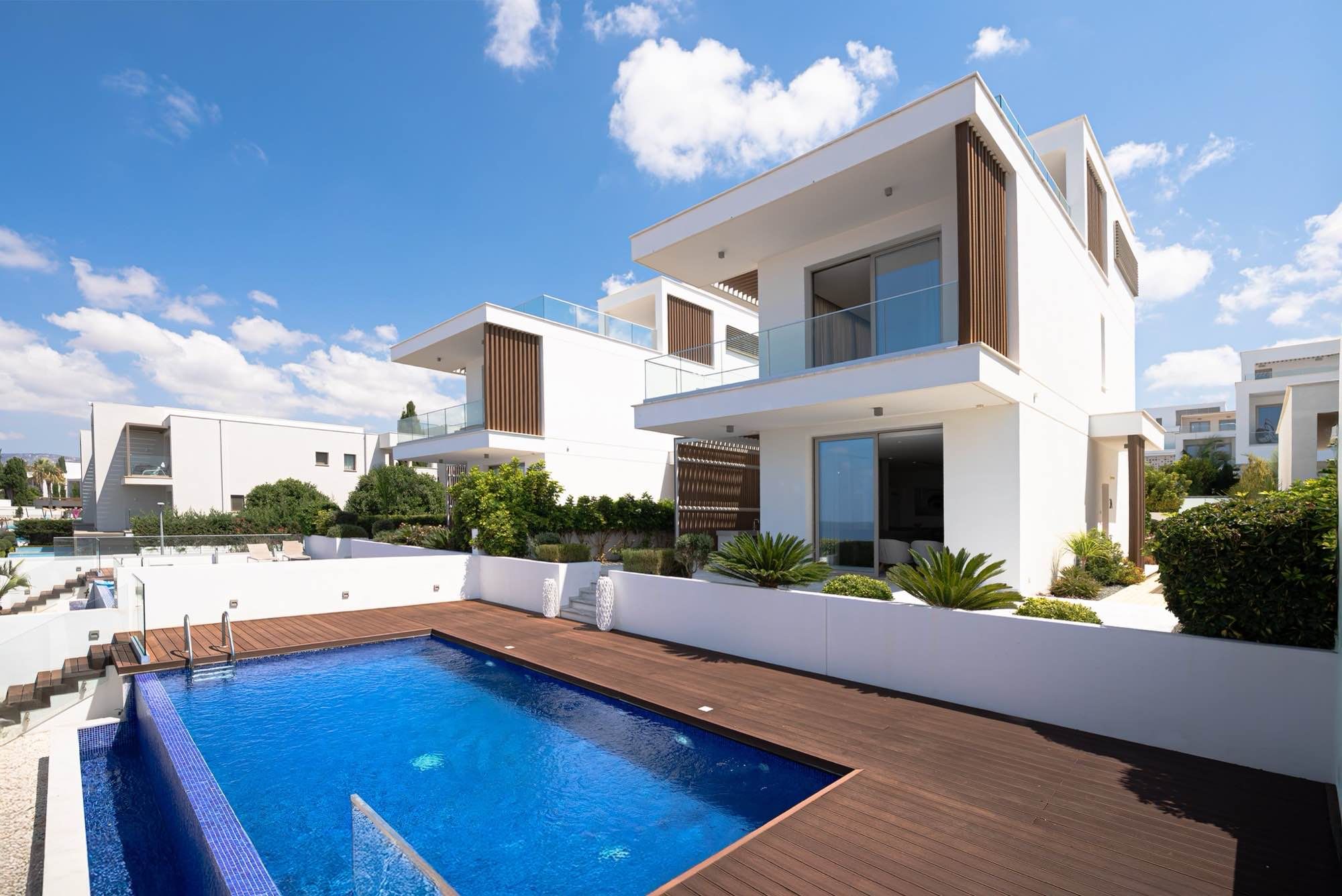 Luxury 4 Bedroom Rosemarine Residences Villas for Sale in Paphos, Cyprus