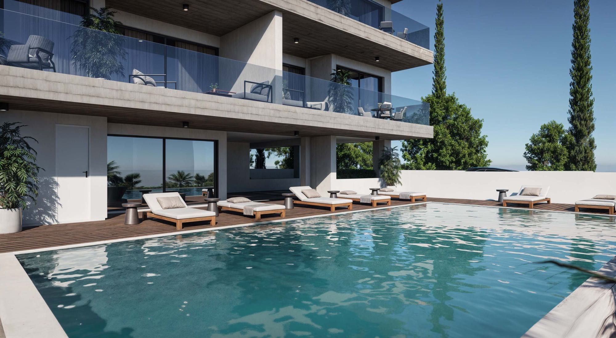 Apartamenty Horizon 1–3 sypialnie na sprzedaż w Pafos, Cypr