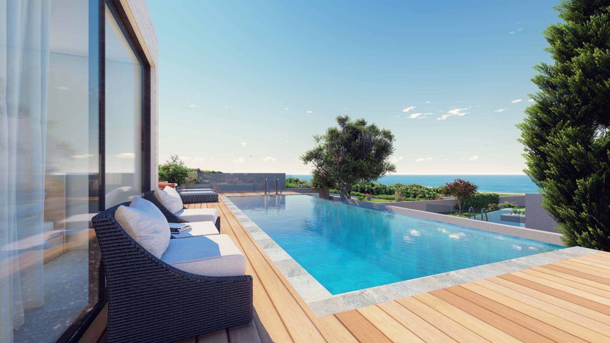 Luxury 3–5 Bedroom Pelagos Beachfront Villas for Sale in Paphos, Cyprus
