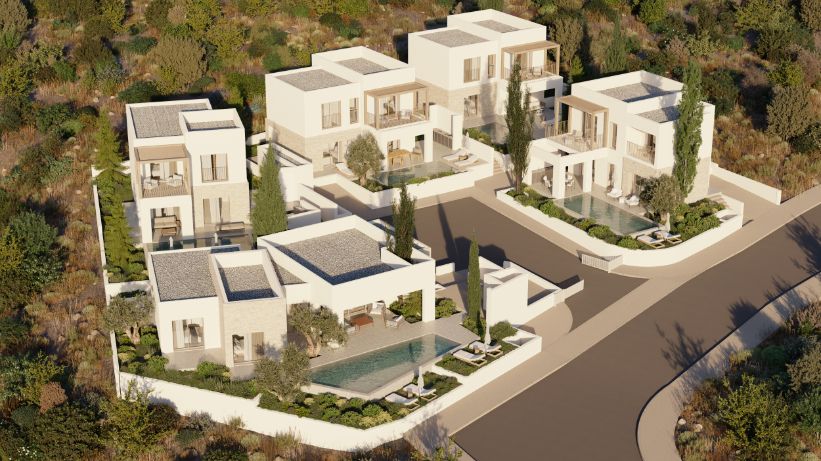 Peyia Panorama Paphos – 3-Bed Villas with Sea Views