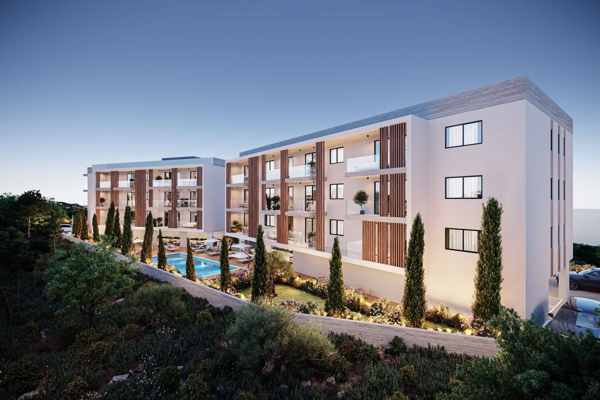 Oculus Wohnungen in Paphos – 1–2 Zi. kaufen (Universal)