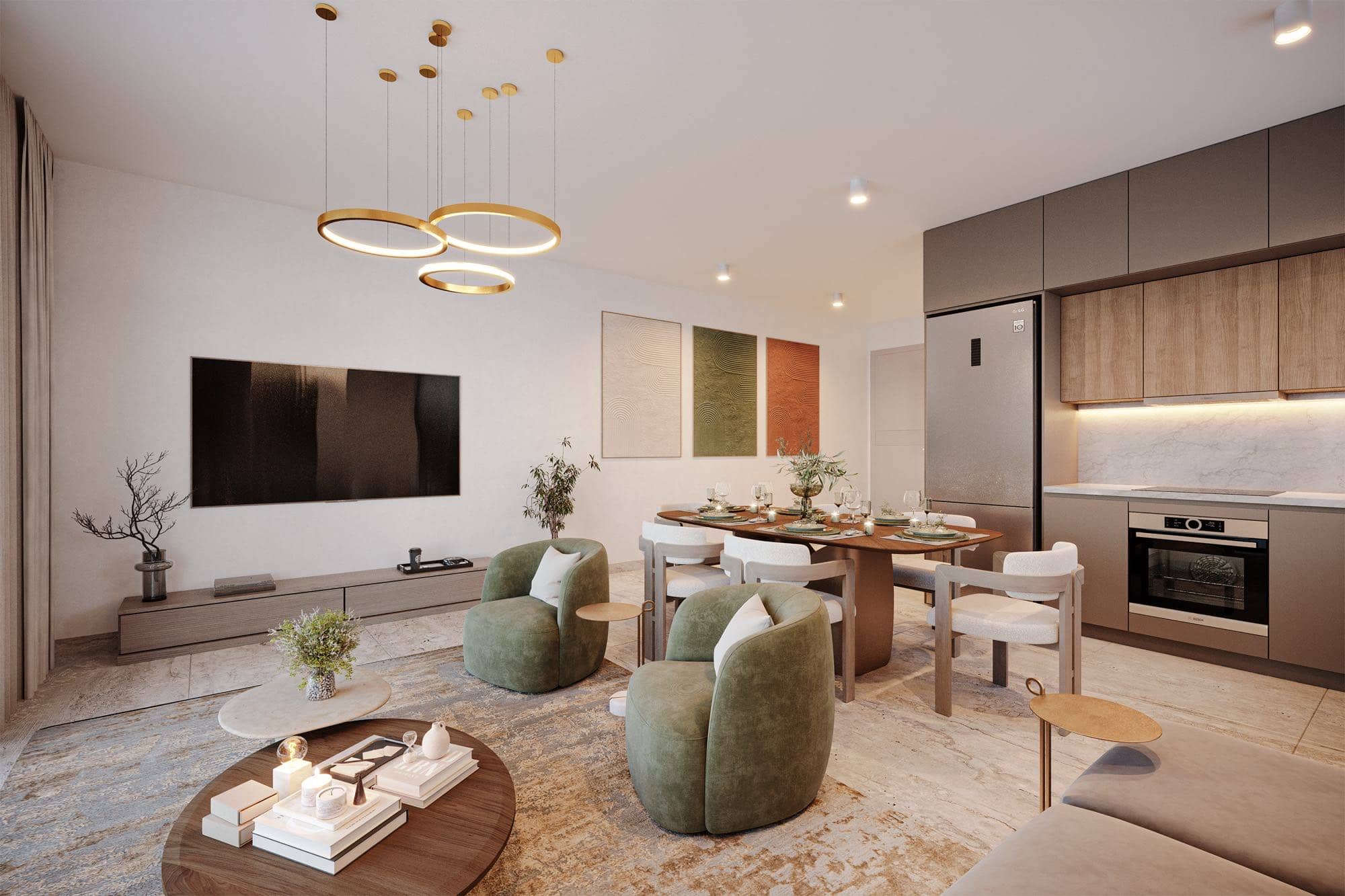 Konia Aura Wohnungen in Paphos – 1-3 Zi. mit Meerblick