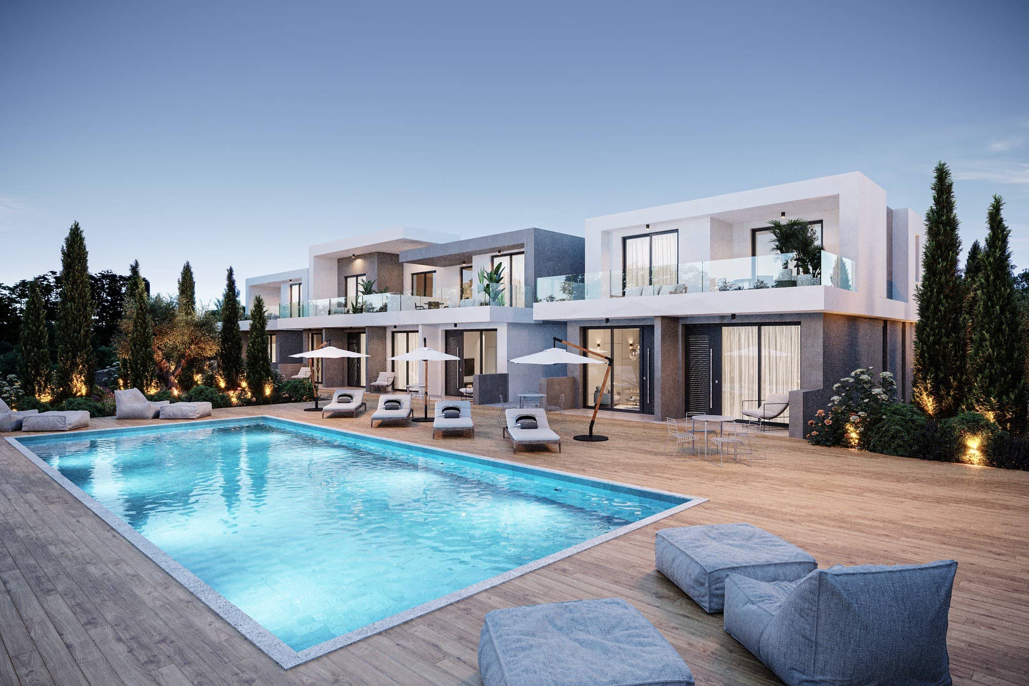 Cirvis Wohnungen in Paphos – 1-2 Zi. zum Kauf