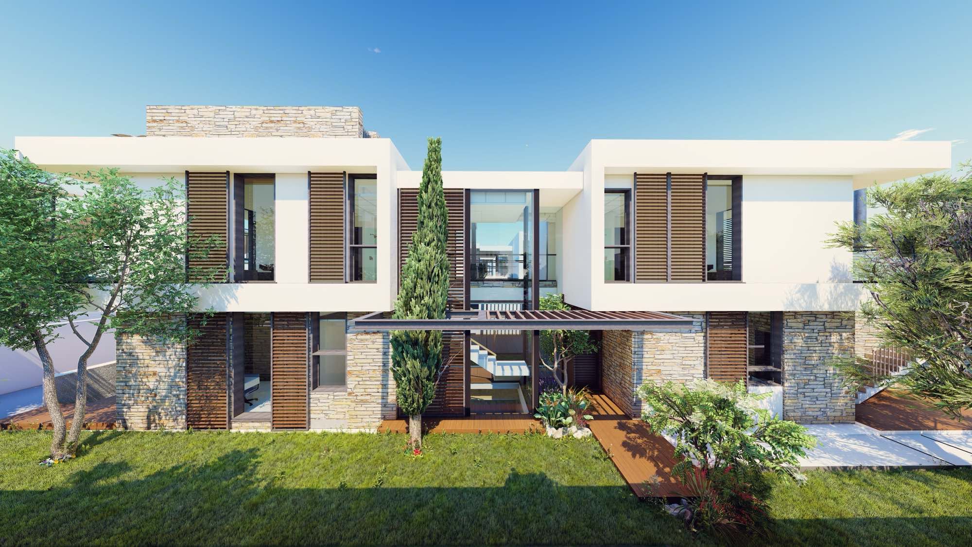 Luxury 3–5 Bedroom Pelagos Beachfront Villas for Sale in Paphos, Cyprus
