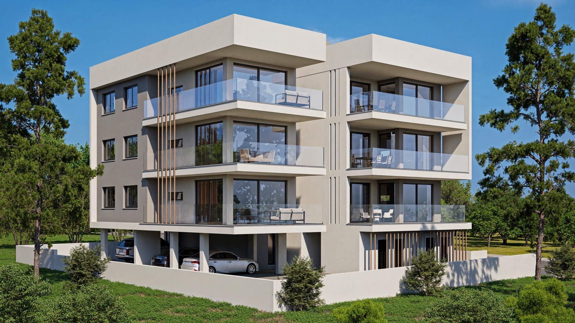 2–3 Bedroom Avora Court Apartments for Sale in Paphos, Cyprus