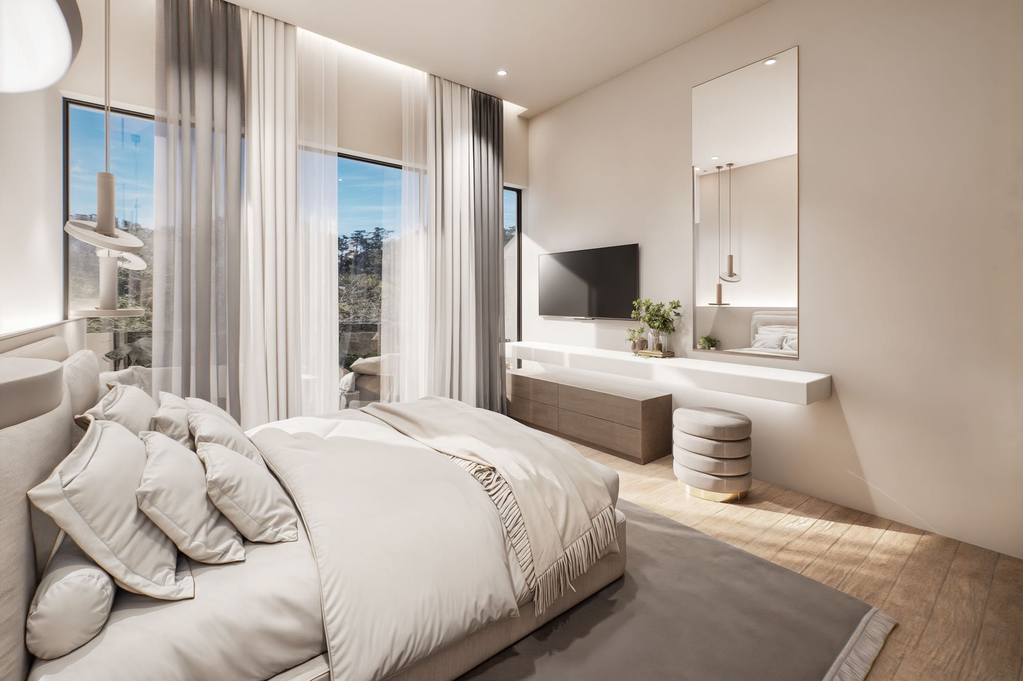 Apartamenty Horizon 1–3 sypialnie na sprzedaż w Pafos, Cypr