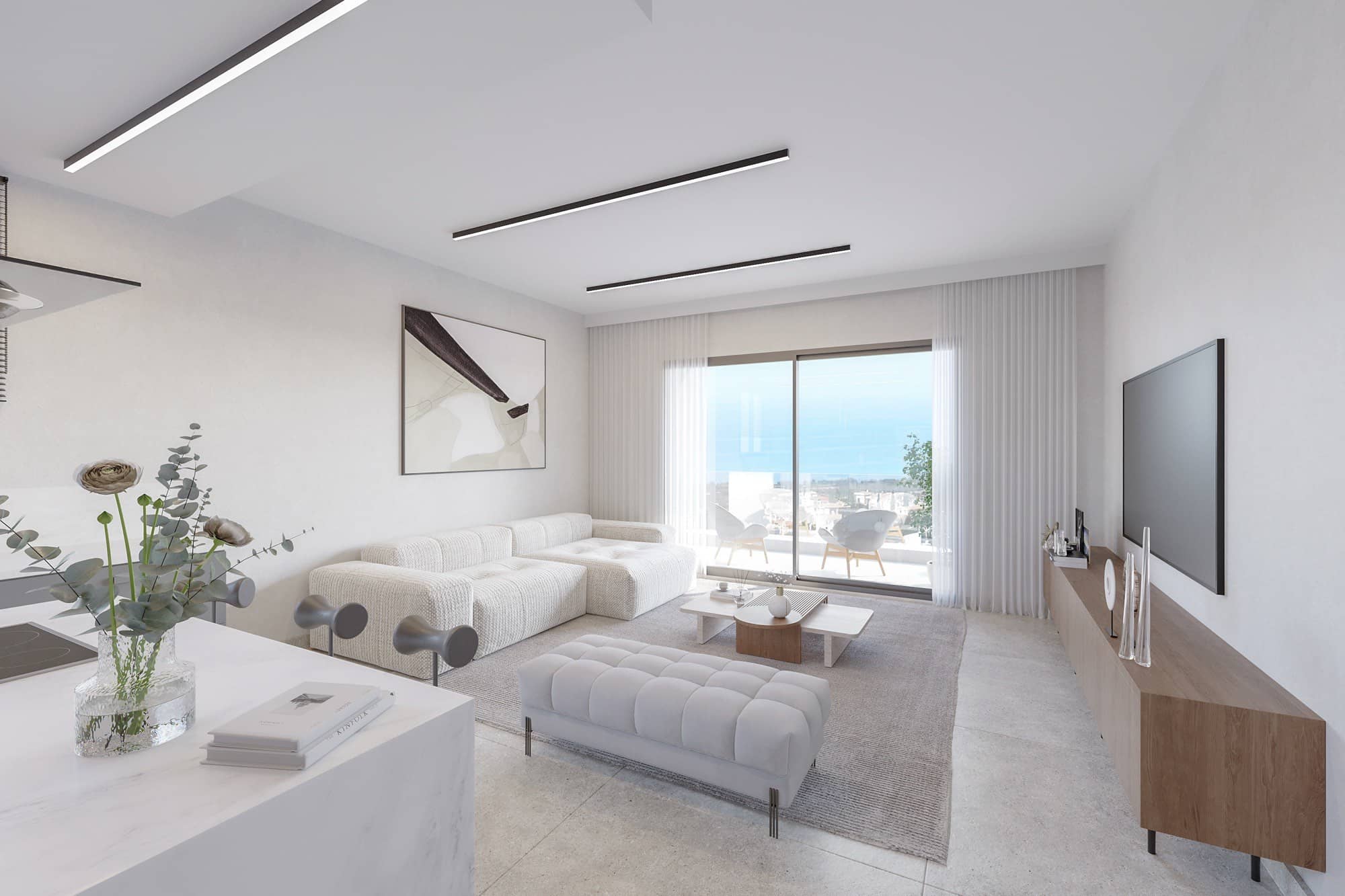 Elements Wohnungen in Paphos – 1-3 Zi. mit Meerblick