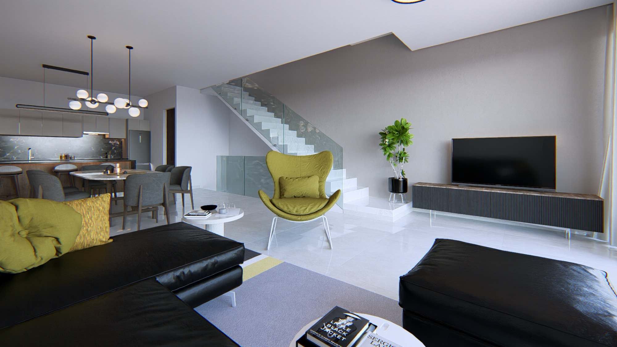 Купить 2–3-спальные виллы Meteora Residences в Пафосе, Кипр