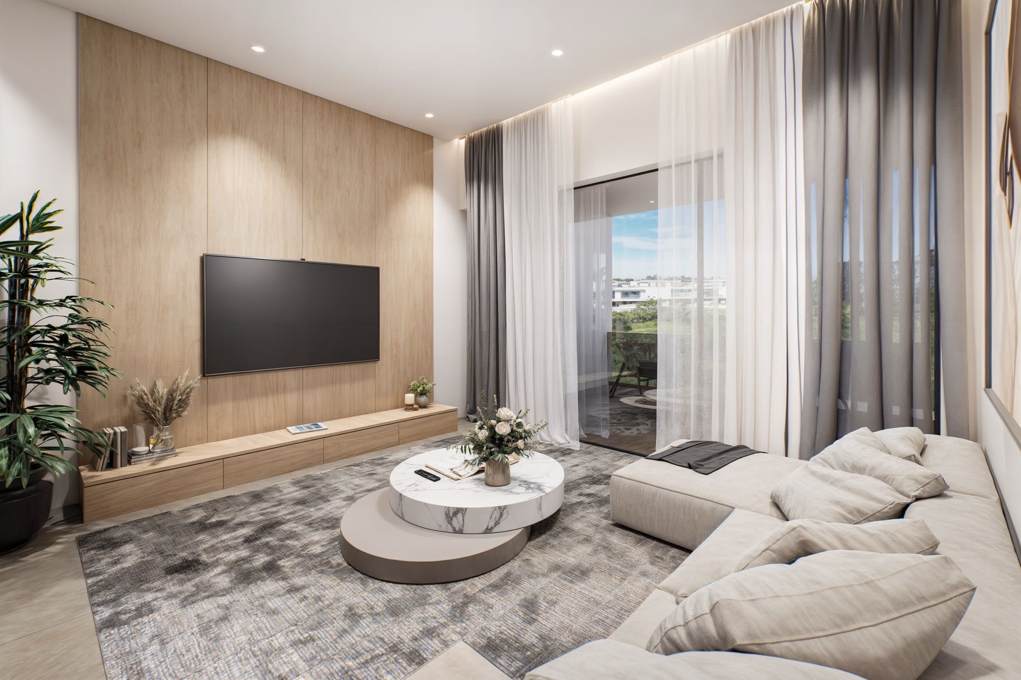 Apartamenty Horizon 1–3 sypialnie na sprzedaż w Pafos, Cypr