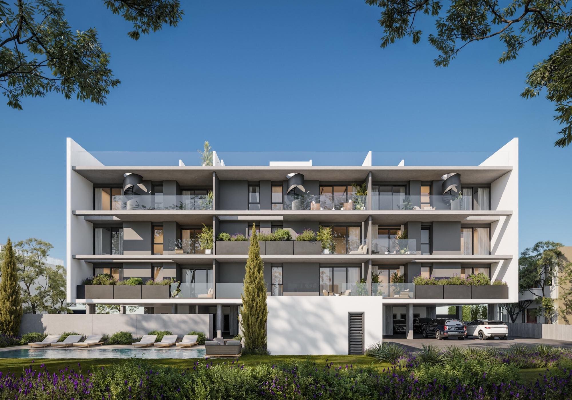 Kup apartamenty 2 pokojowe w Lennox Residences w Limassol