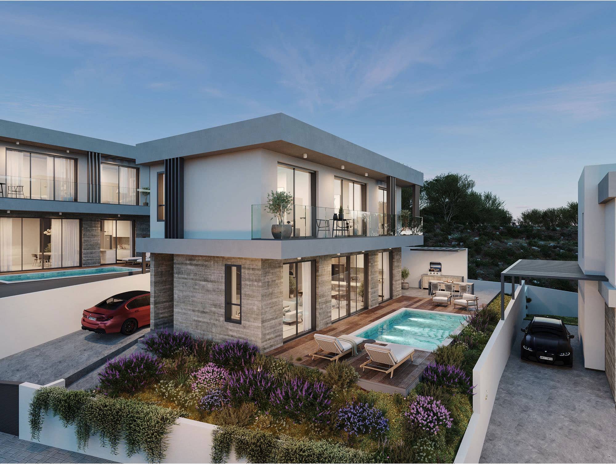 Moderne Villa mit Pool in Paphos, Zypern